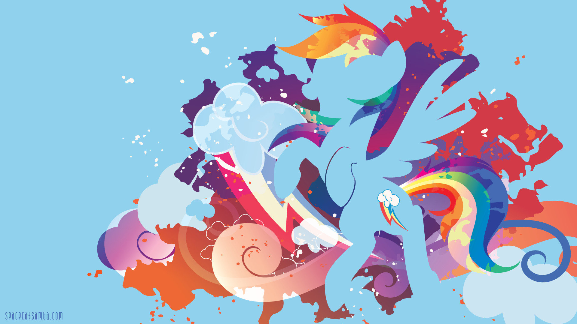 Awesome Rainbow Dash free wallpaper ID:154175 for full hd computer
