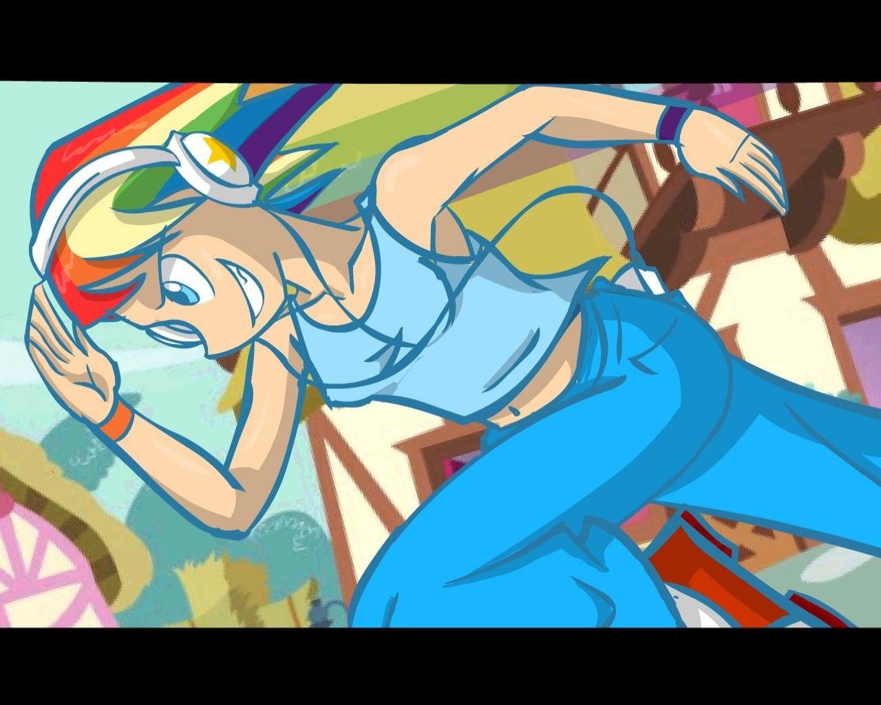 Awesome Rainbow Dash free wallpaper ID:154402 for hd 1280x1024 computer