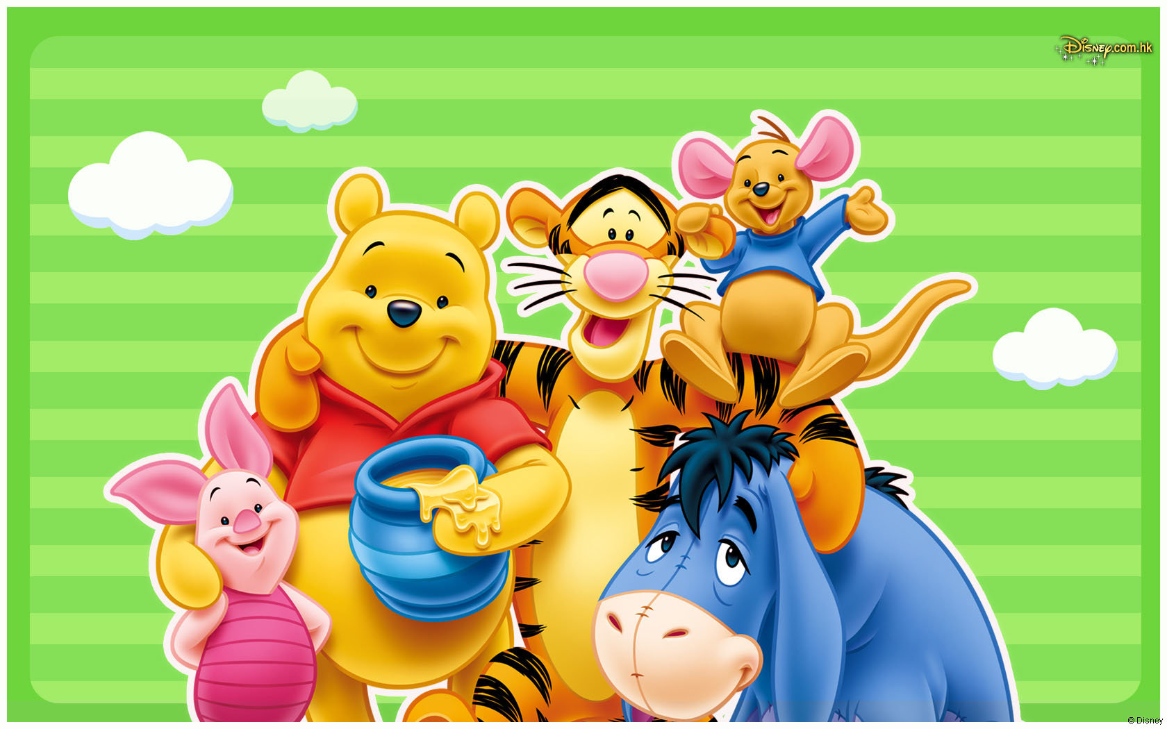 Download hd 1680x1050 Winnie The Pooh desktop background ID:74473 for free