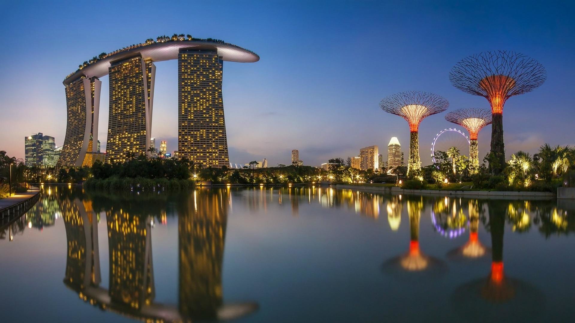 High resolution Marina Bay Sands full hd 1080p wallpaper ID:482778 for PC