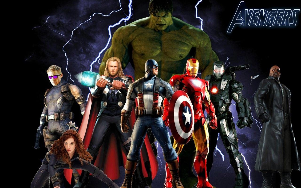 Free The Avengers high quality background ID:347565 for hd 1280x800 computer