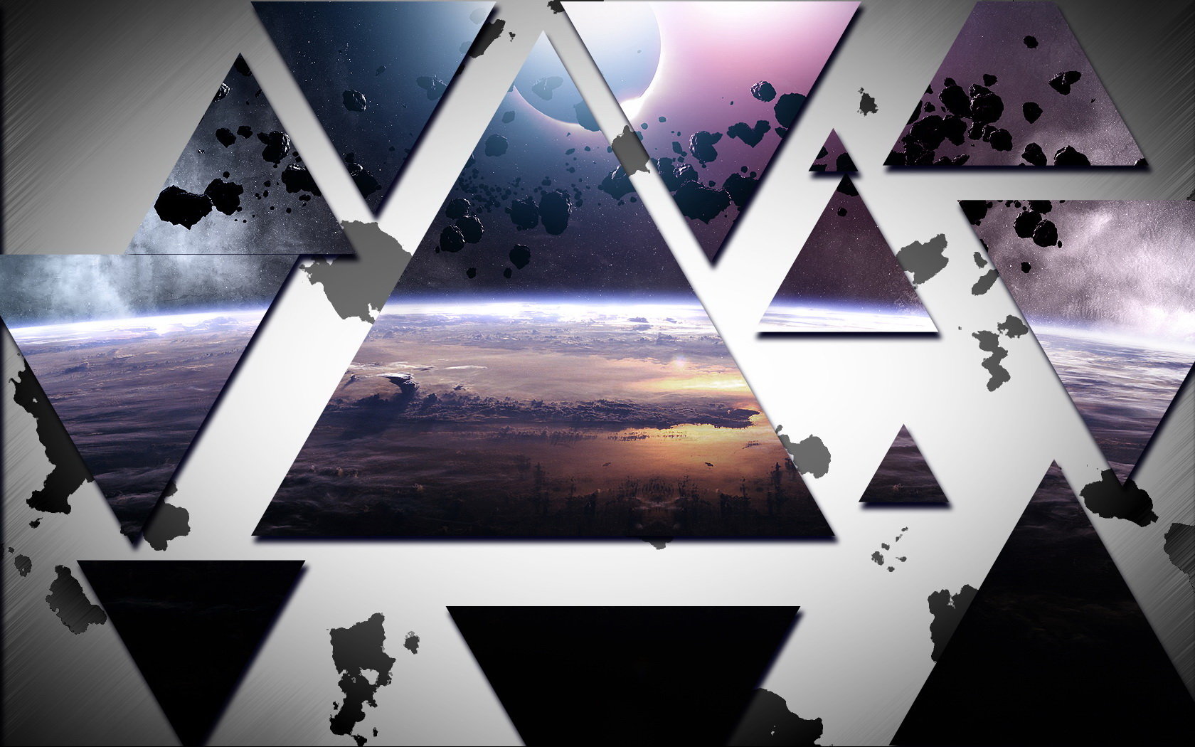 High resolution Triangle hd 1680x1050 background ID:269424 for PC