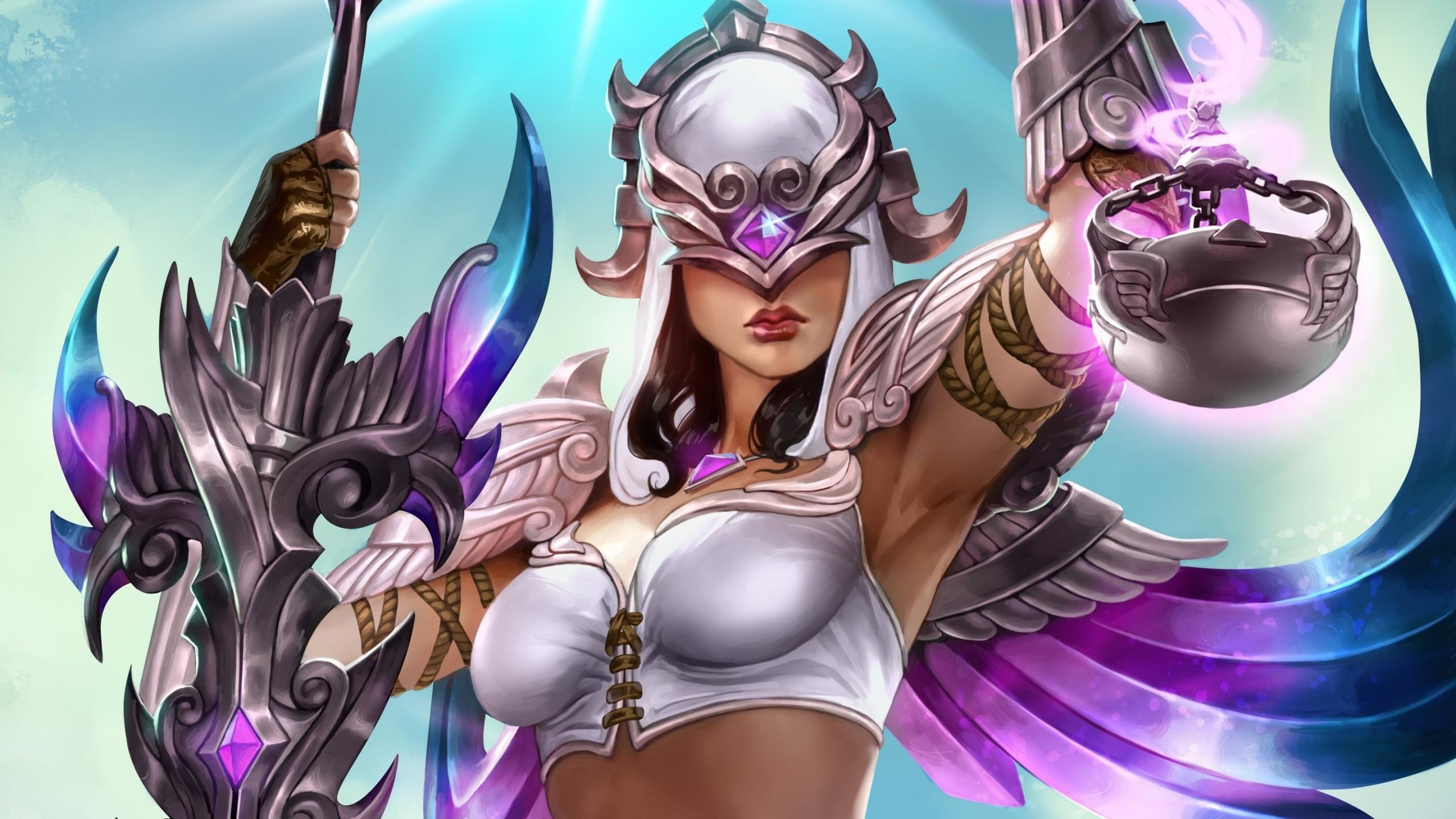 Download hd 2560x1440 Smite desktop background ID:29205 for free