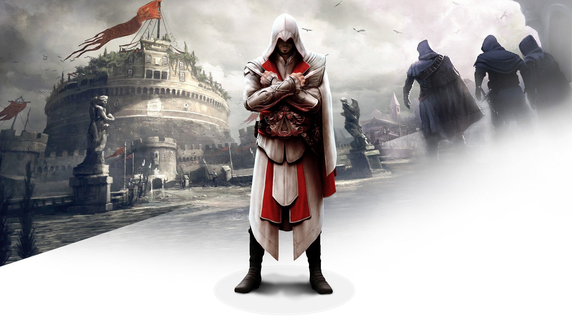Free download Assassin's Creed: Brotherhood wallpaper ID:452963 hd 1080p for desktop