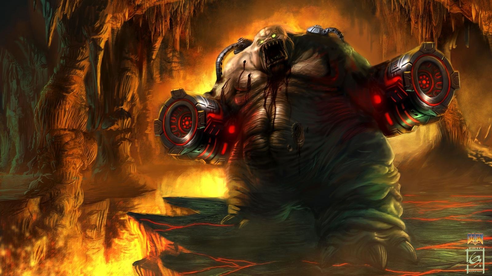 Awesome Doom free wallpaper ID:185729 for hd 1600x900 computer