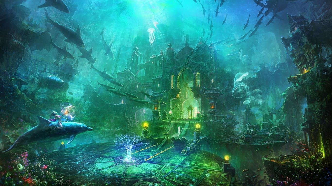 Free Fantasy castle high quality wallpaper ID:236380 for hd 1366x768 computer