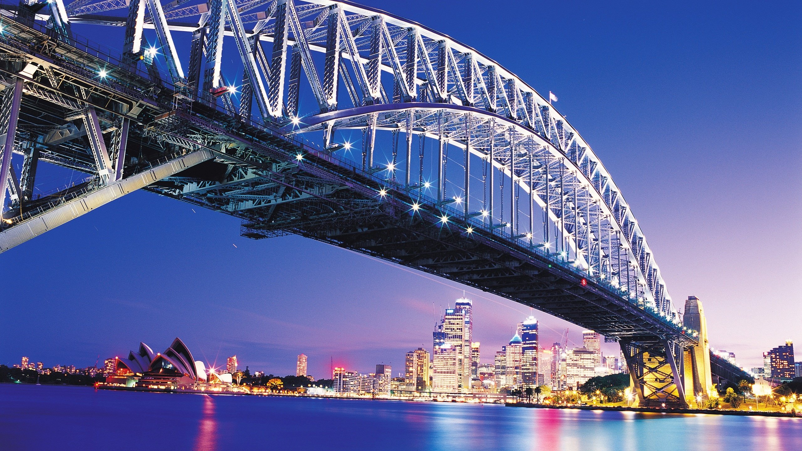 Free download Sydney Harbour Bridge background ID:484881 hd 2560x1440 for desktop