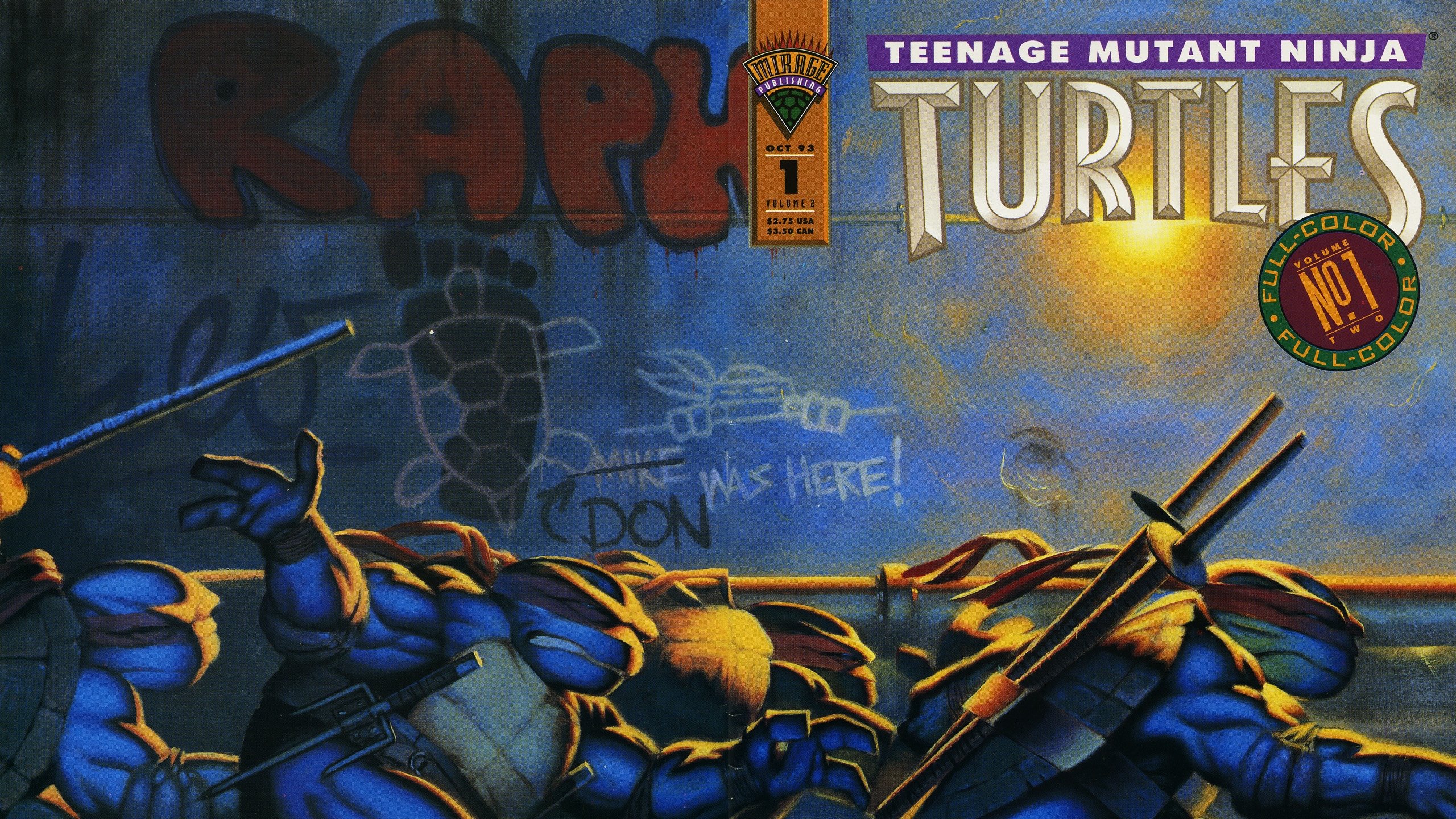 Download hd 2560x1440 Teenage Mutant Ninja Turtles (TMNT) PC background ID:111360 for free