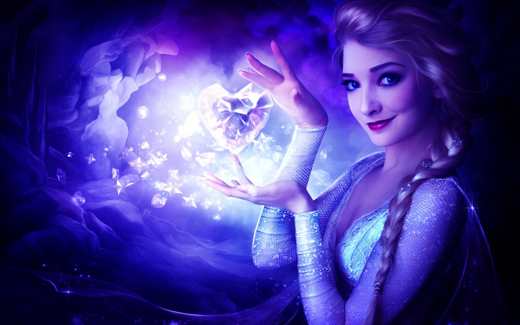 Download hd 1680x1050 Elsa (Frozen) computer wallpaper ID:380060 for free