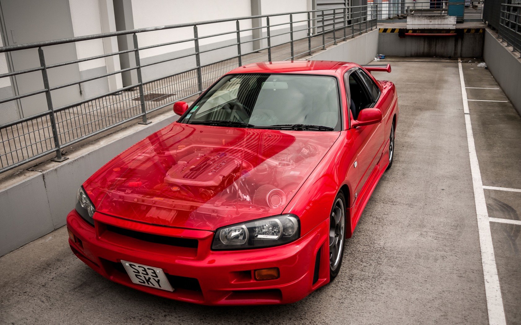 Download hd 1680x1050 Nissan Skyline R34 computer background ID:443831 for free