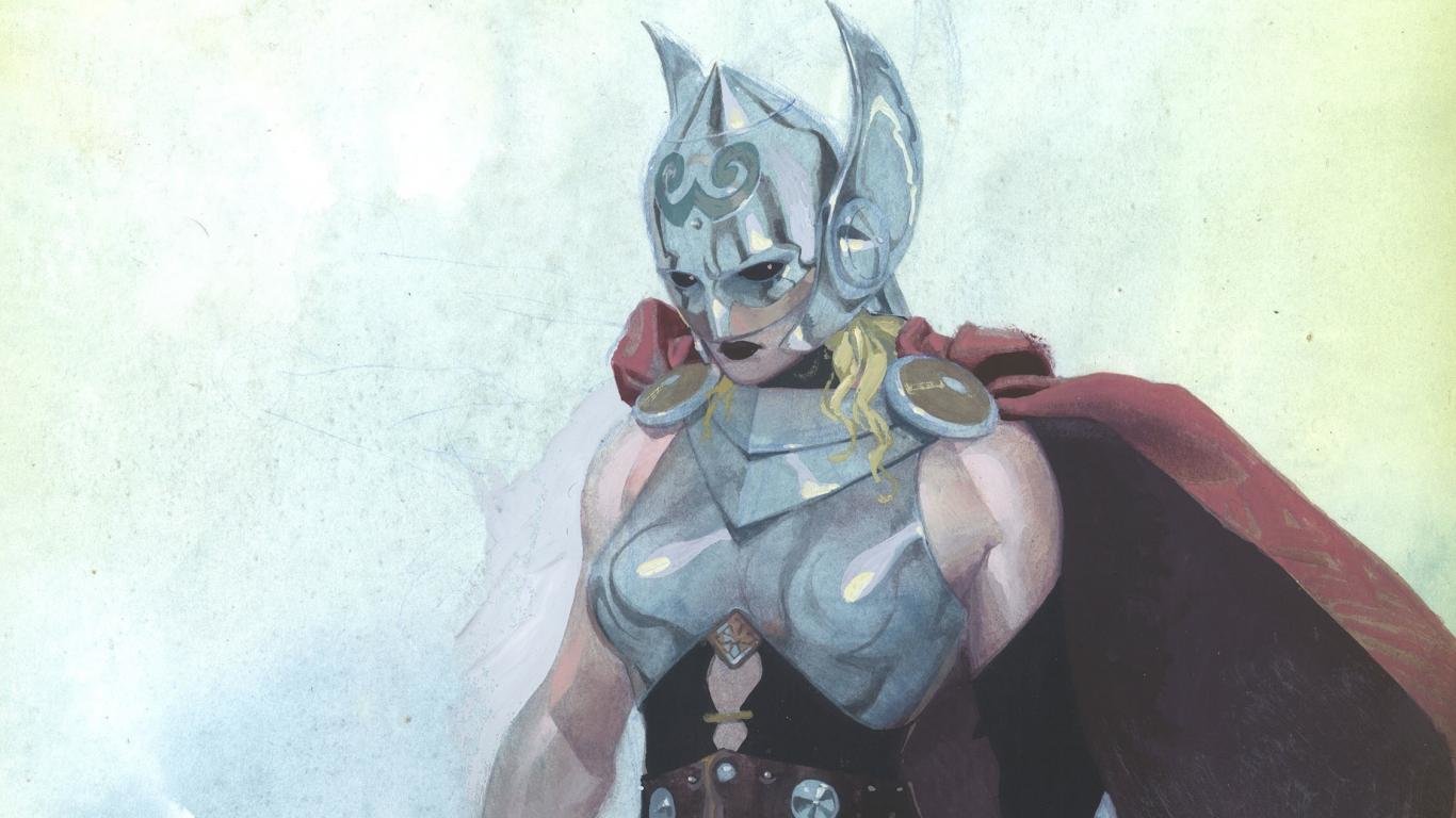 Free Thor comics high quality background ID:158539 for 1366x768 laptop PC