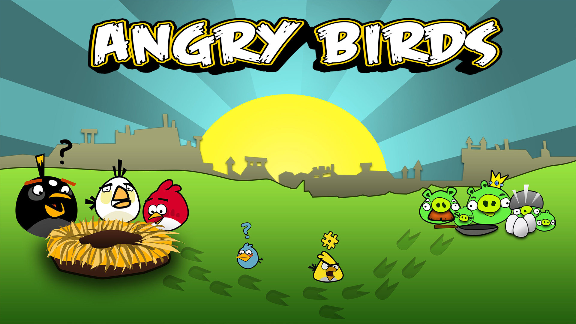 Awesome Angry Birds free background ID:256683 for hd 1080p PC