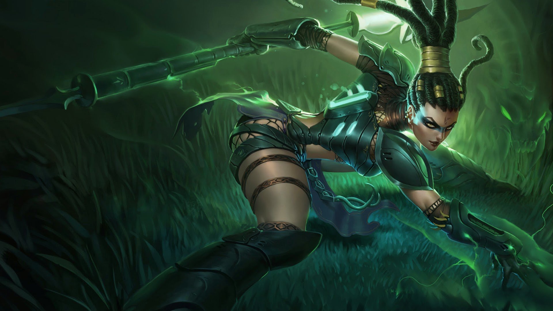 High resolution Nidalee (League Of Legends) full hd 1080p wallpaper ID:171218 for PC
