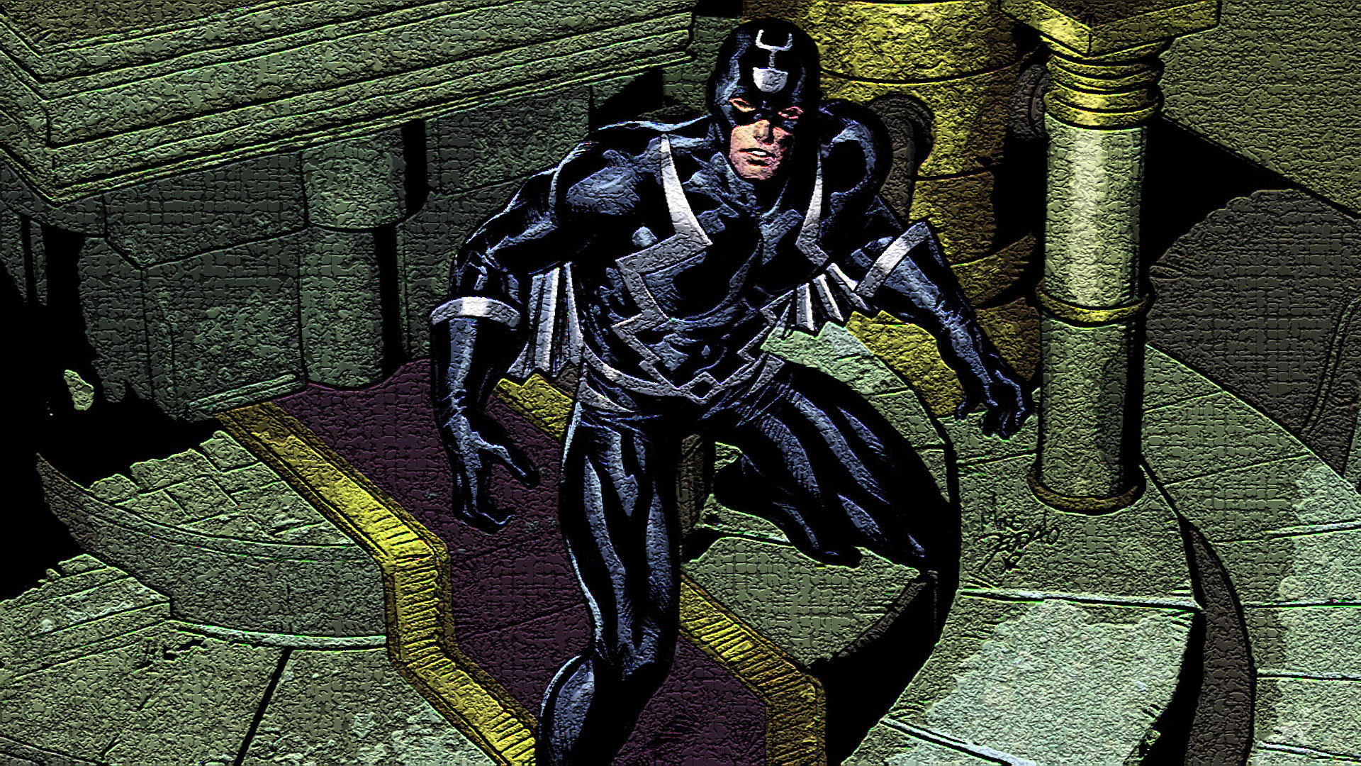 Download hd 1080p Black Bolt PC background ID:437522 for free
