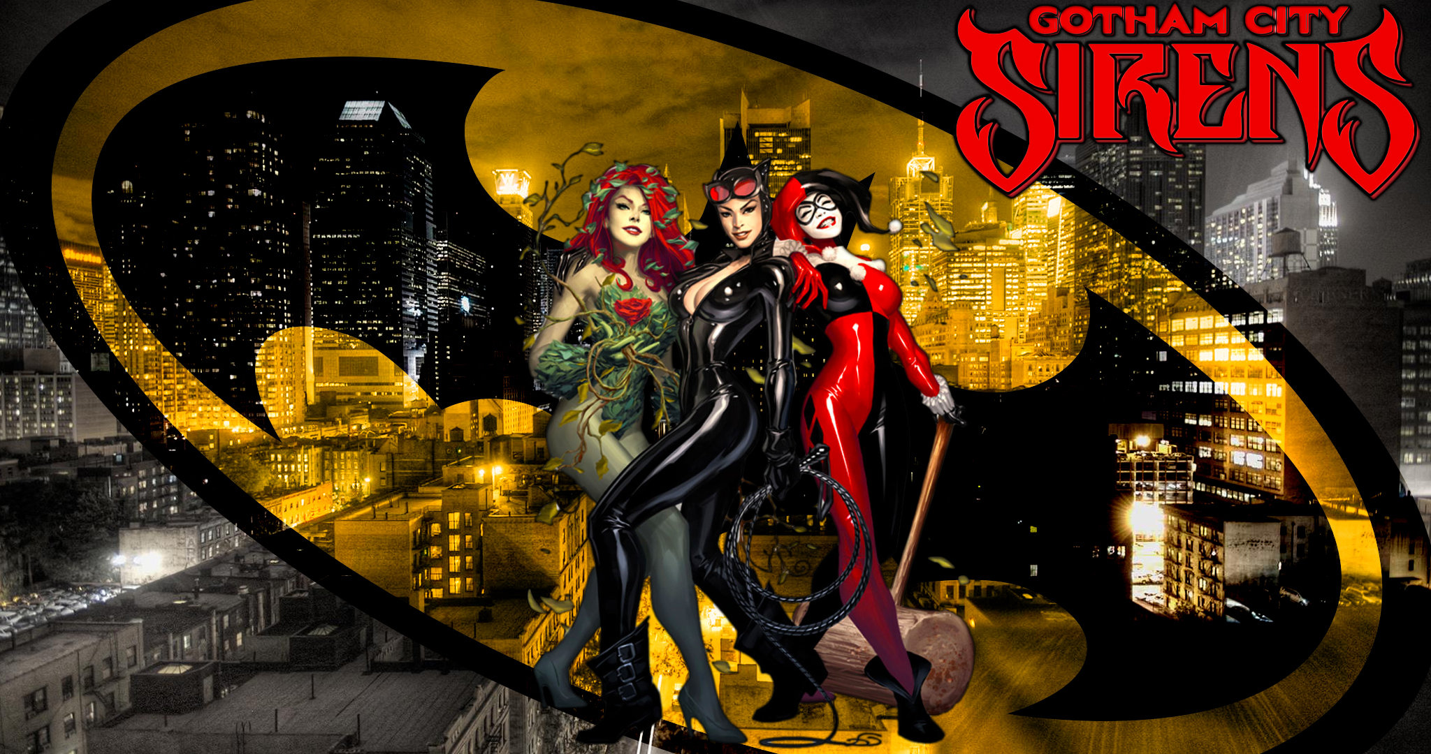 Free Gotham City Sirens high quality background ID:43359 for hd 2048x1080 computer