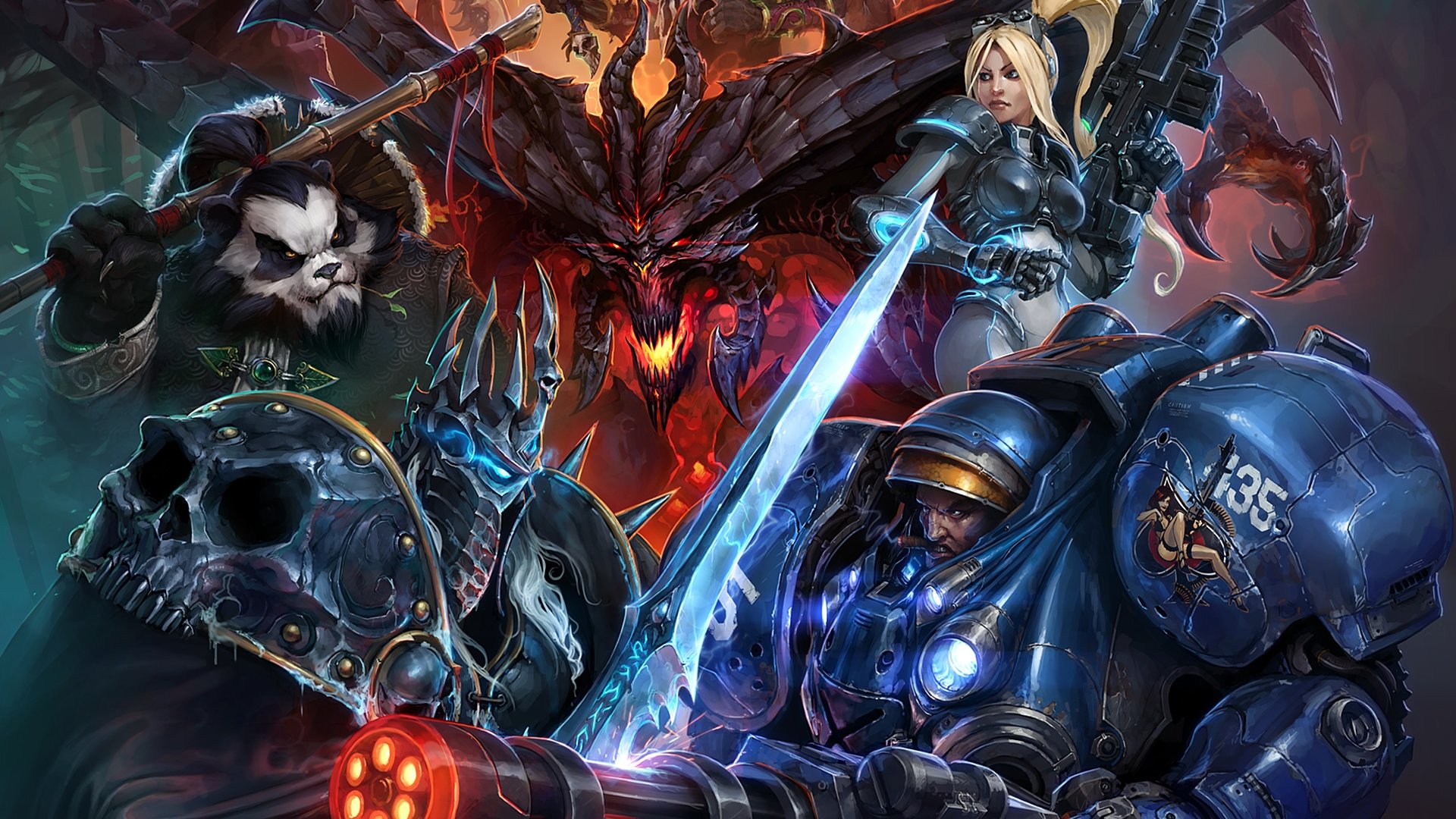 Free download Heroes Of The Storm background ID:259807 hd 1920x1080 for PC
