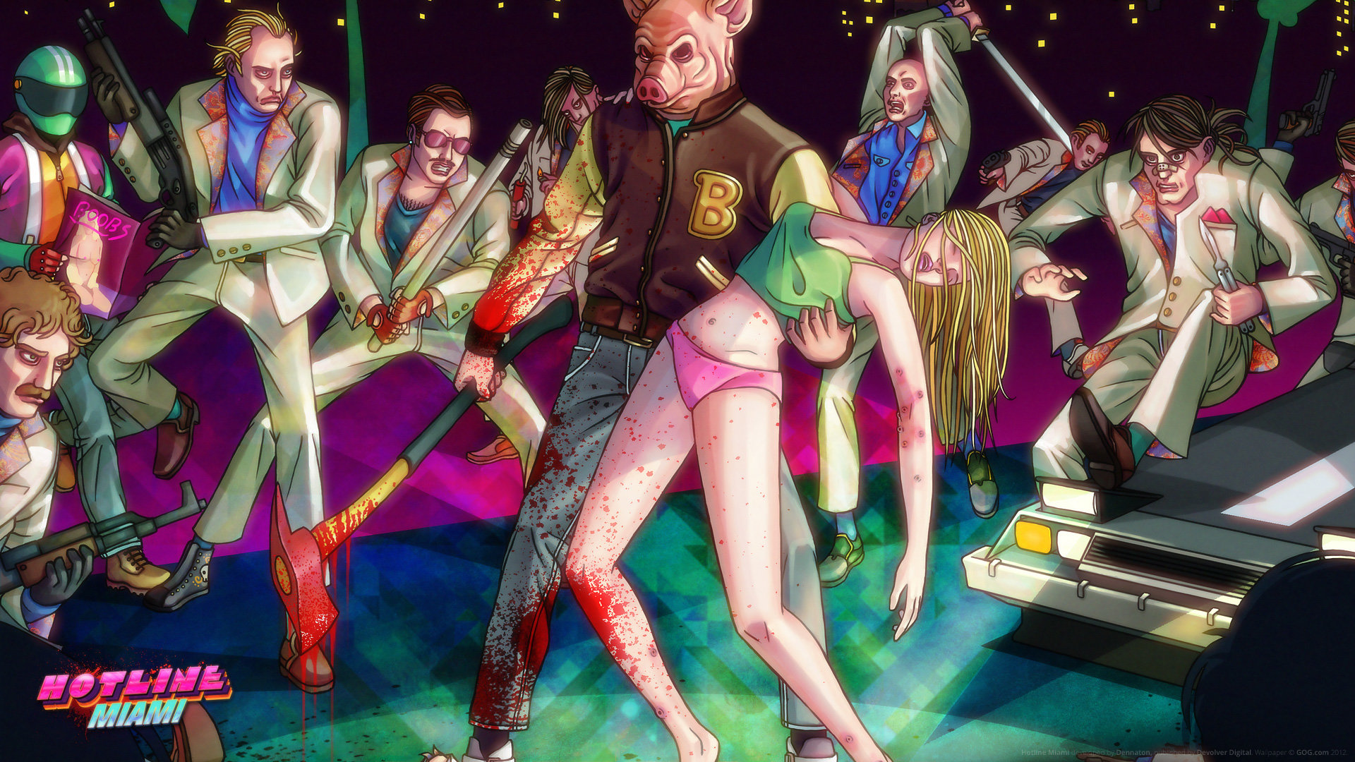 Awesome Hotline Miami free wallpaper ID:350936 for full hd desktop