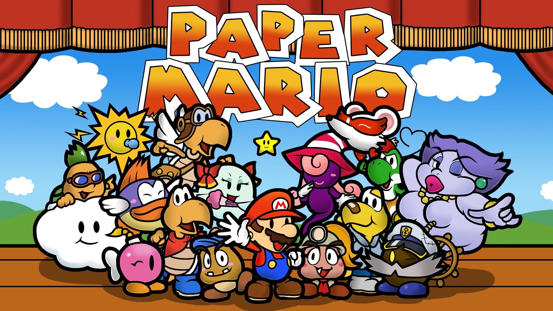 Best Paper Mario wallpaper ID:398758 for High Resolution full hd 1080p computer