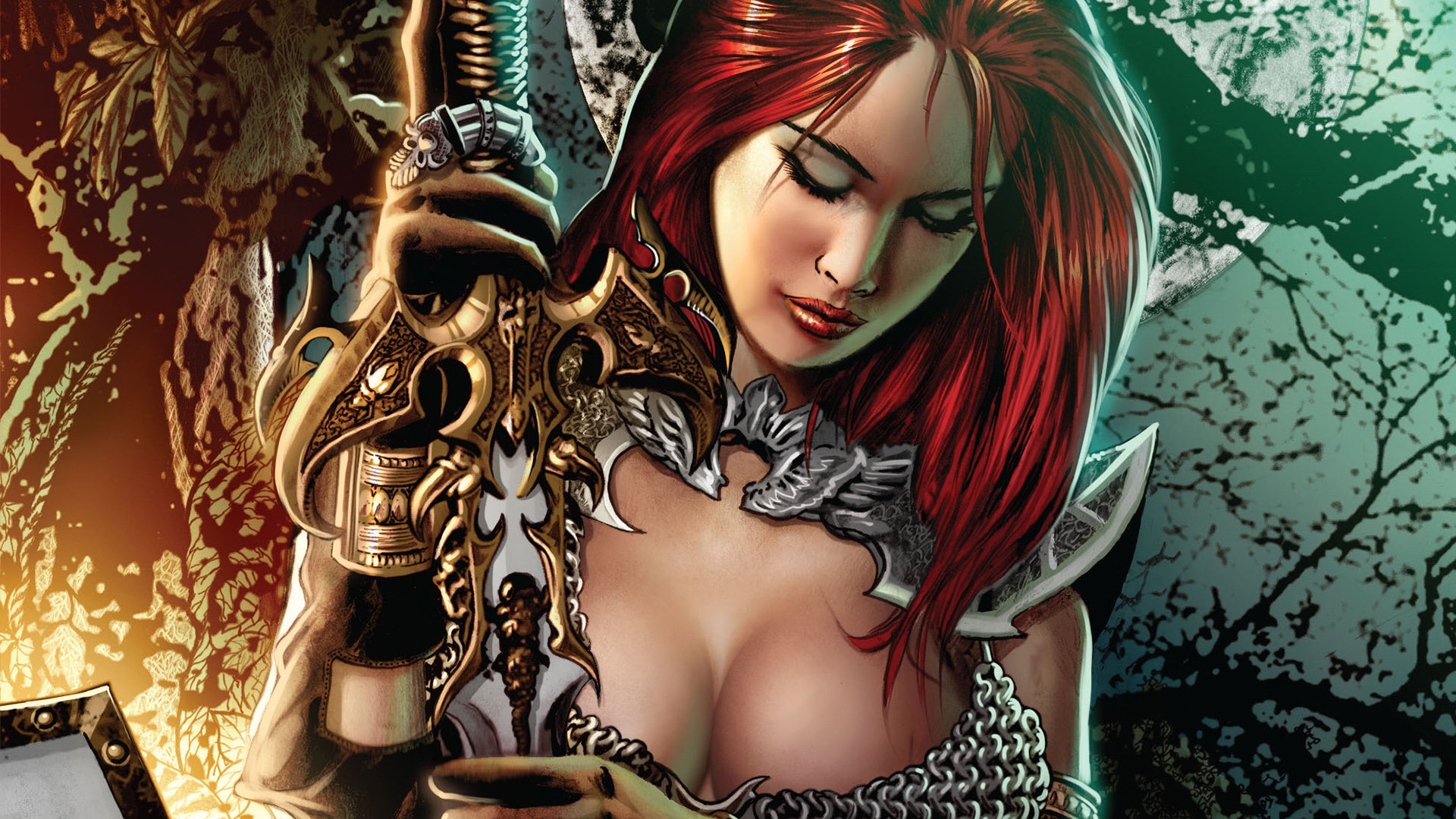 Download 1080p Red Sonja PC background ID:449812 for free