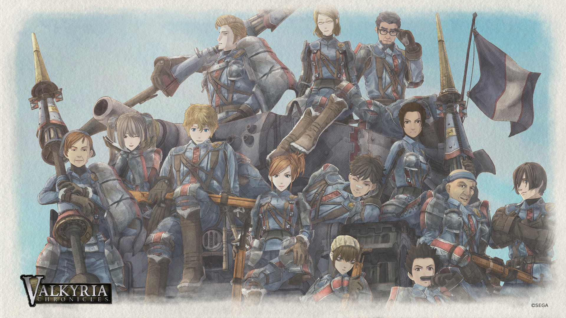 Download full hd Valkyria Chronicles computer background ID:190867 for free