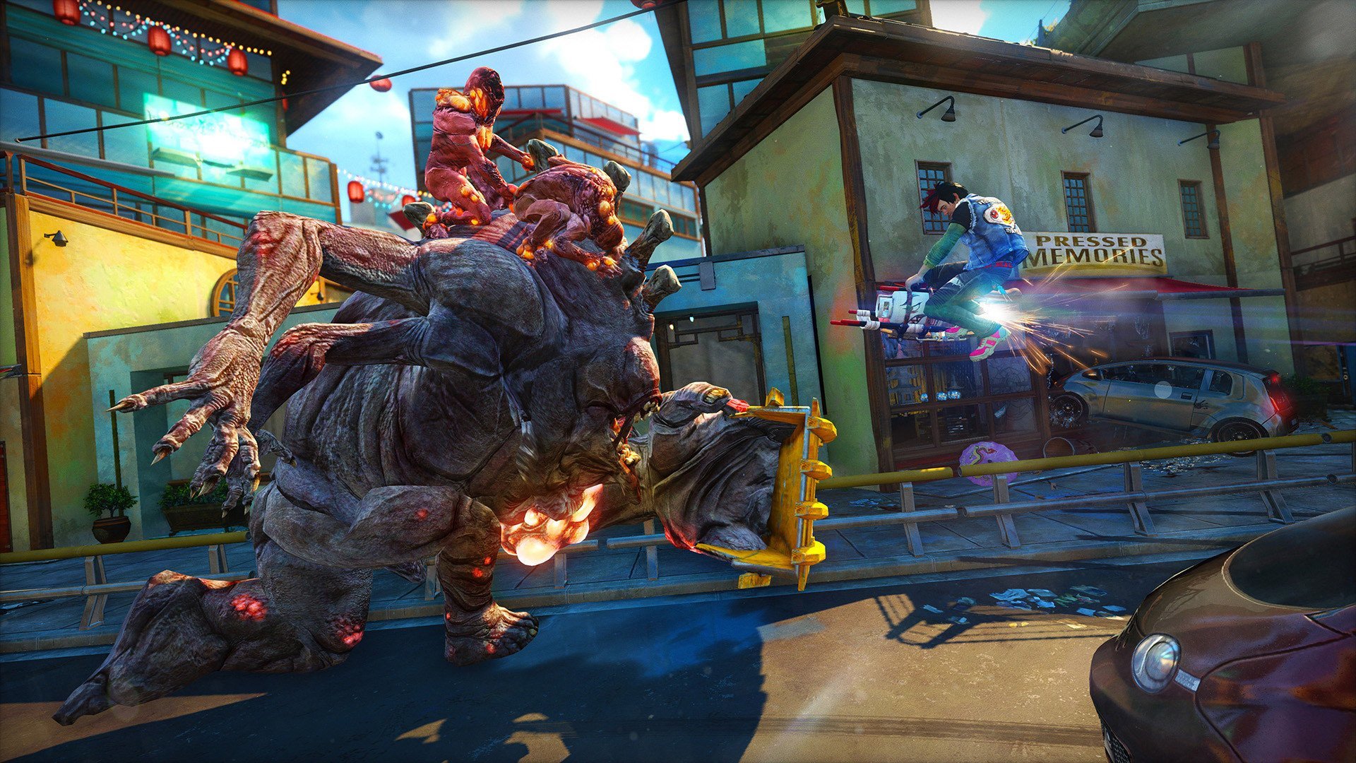 Download full hd Sunset Overdrive computer background ID:344810 for free