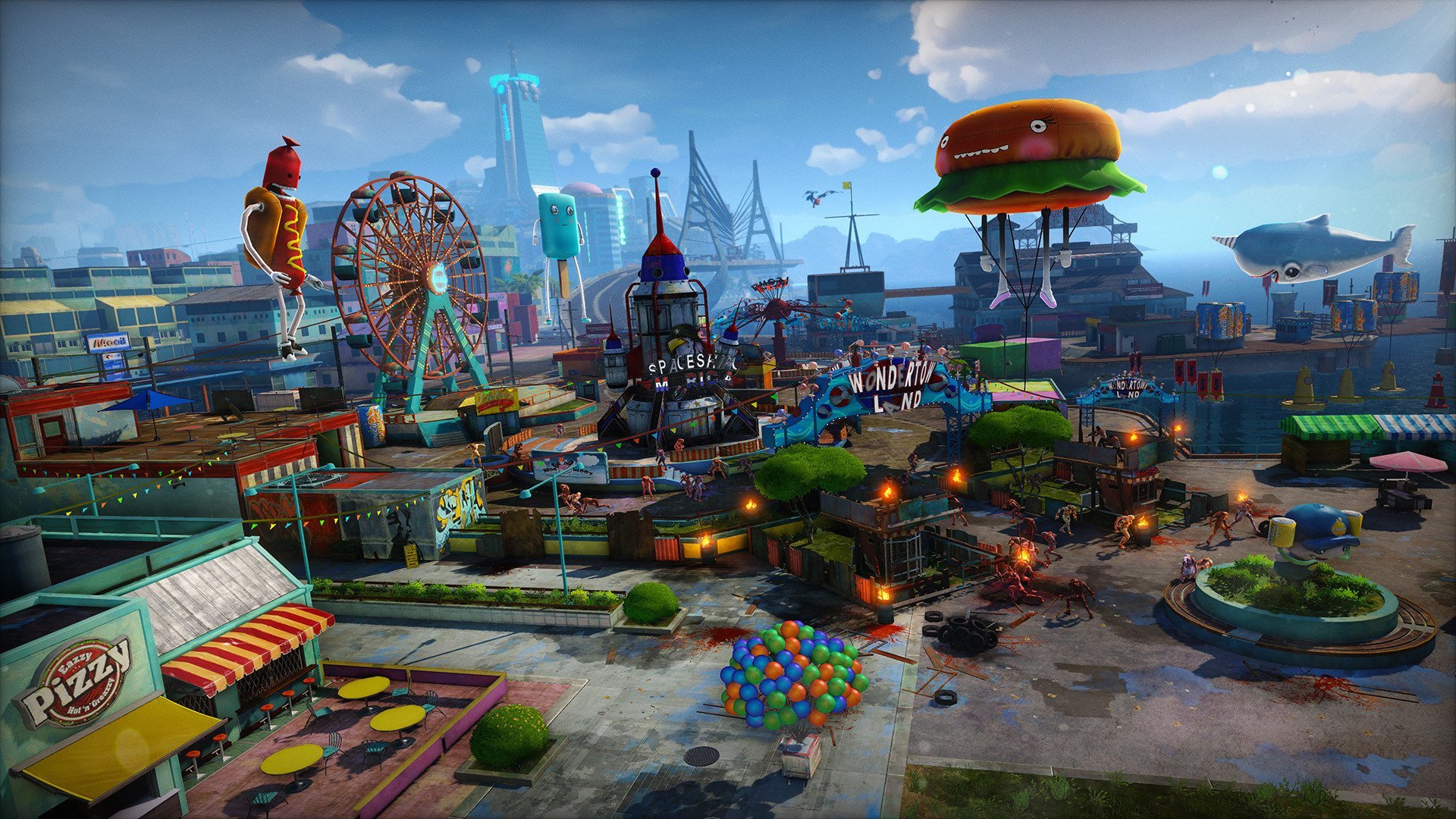 Free download Sunset Overdrive background ID:344809 hd 1920x1080 for desktop