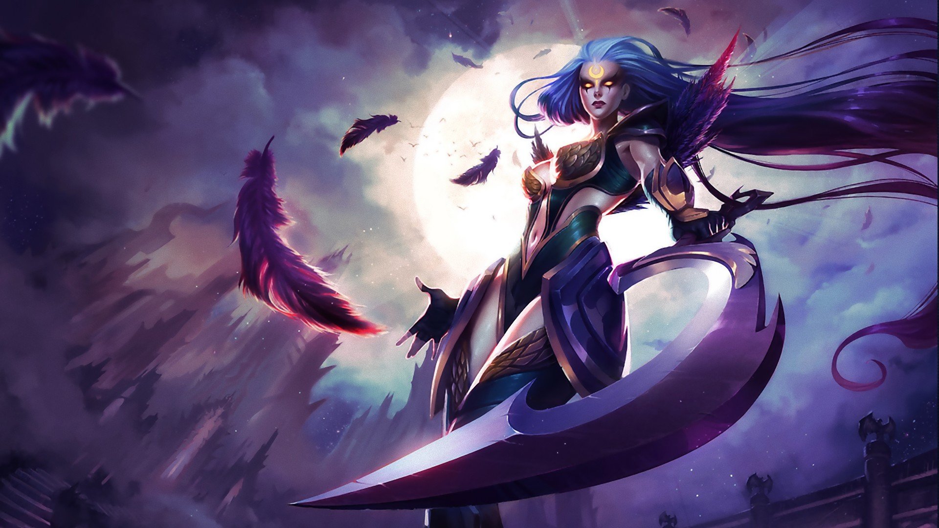 Free download Diana (League Of Legends) background ID:171075 1080p for computer