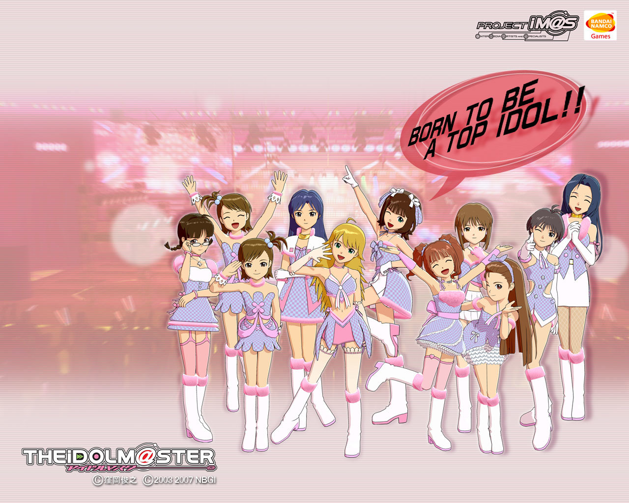 High resolution IDOLM@STER hd 1280x1024 background ID:82374 for desktop