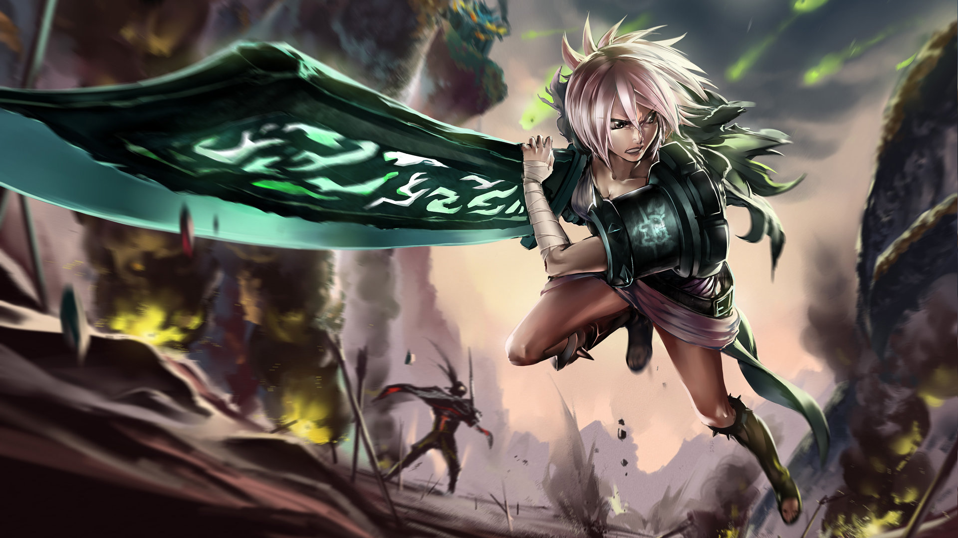 Awesome Riven (League Of Legends) free wallpaper ID:171069 for 1080p desktop