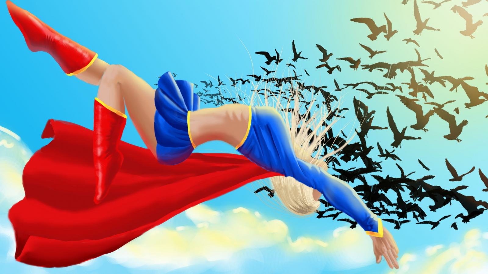 Free download Supergirl wallpaper ID:26206 hd 1600x900 for PC
