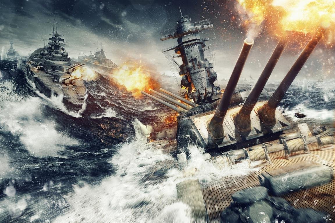 Best World Of Warships background ID:69336 for High Resolution hd 1152x768 PC