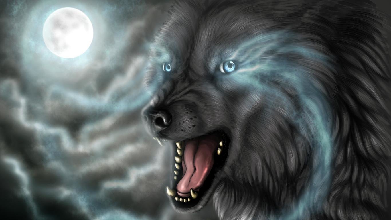 Free Wolf high quality background ID:117790 for laptop PC