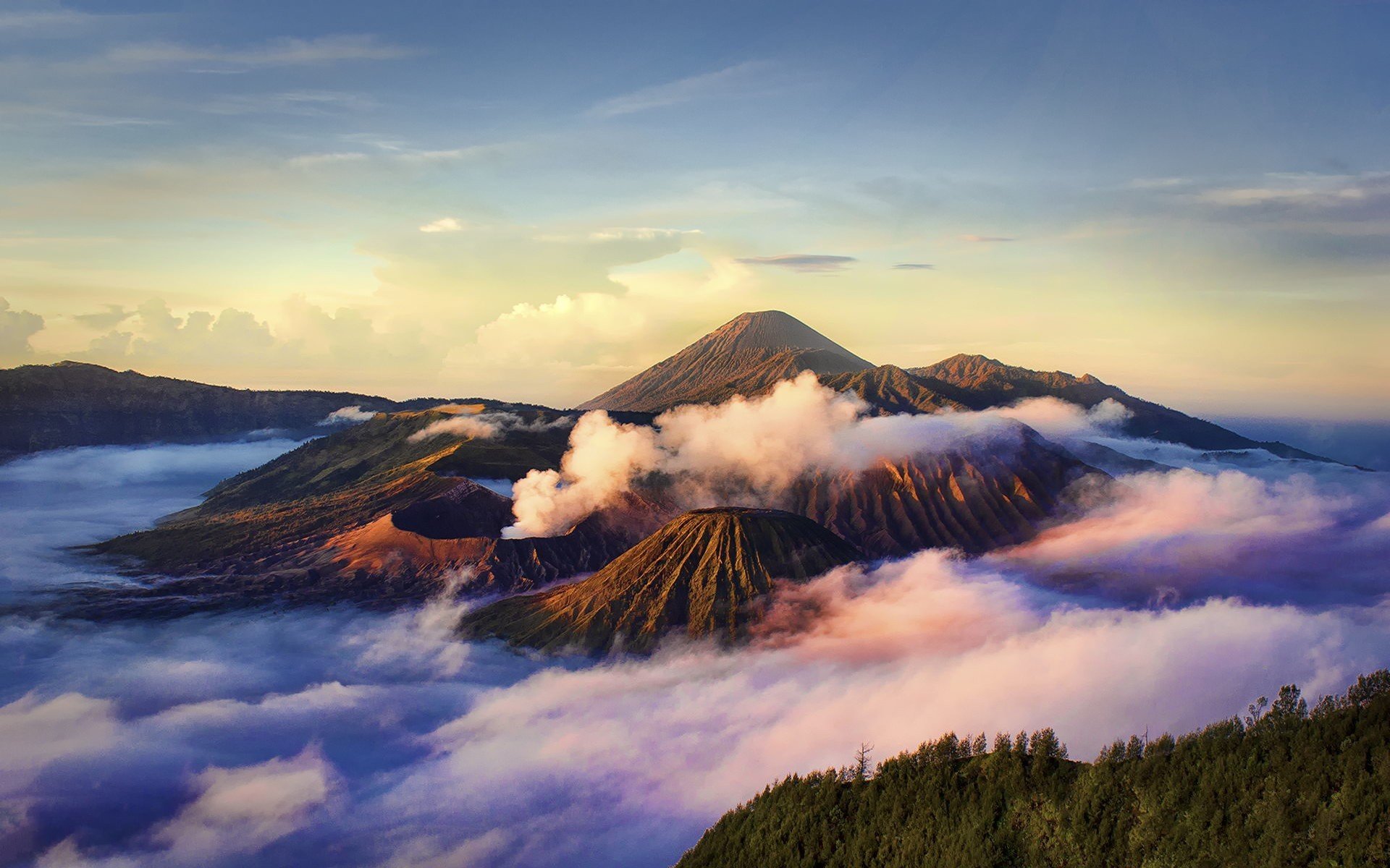 Best Mount Bromo background ID:320103 for High Resolution hd 1920x1200 computer