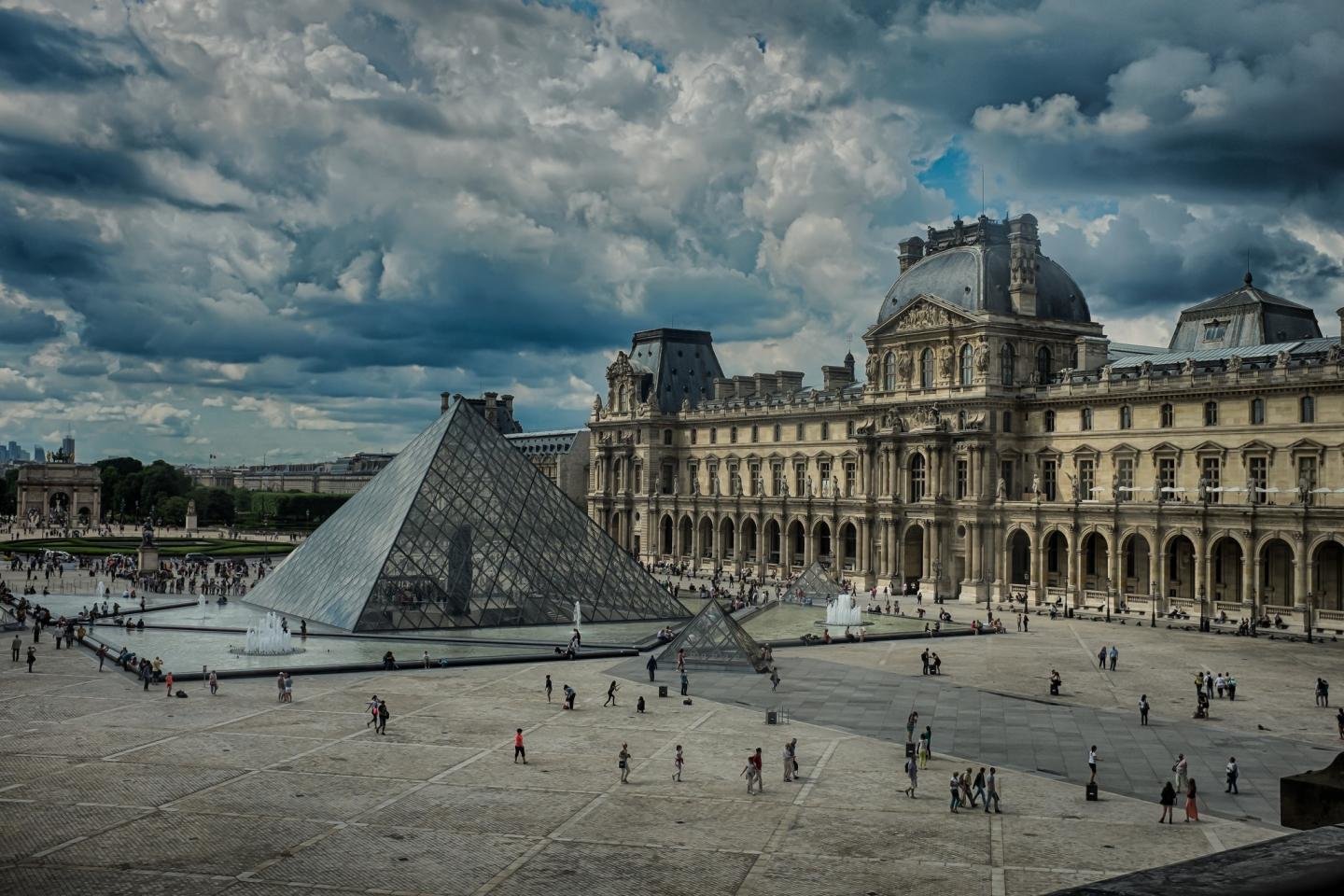 High resolution The Louvre hd 1440x960 wallpaper ID:478777 for computer
