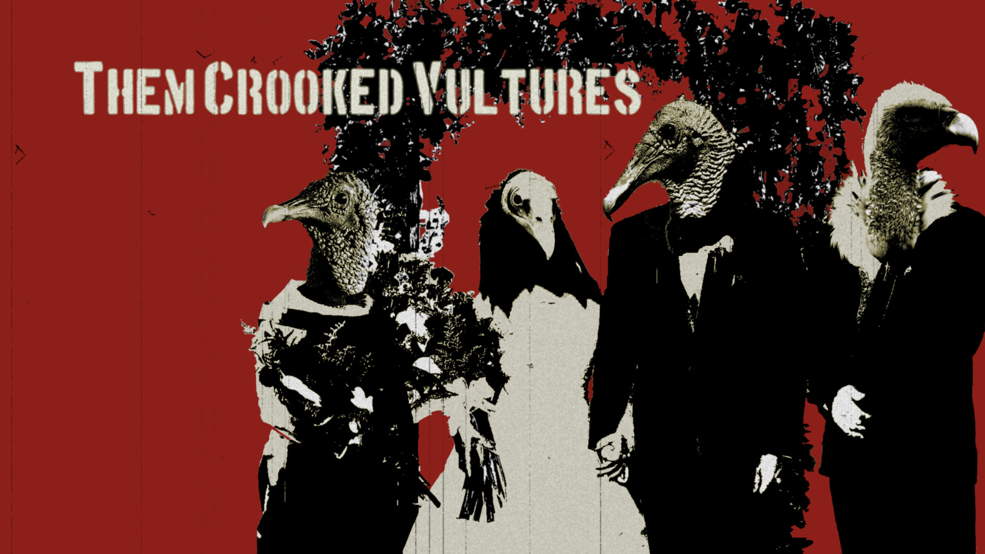 Download full hd 1920x1080 Them Crooked Vultures desktop background ID:399084 for free