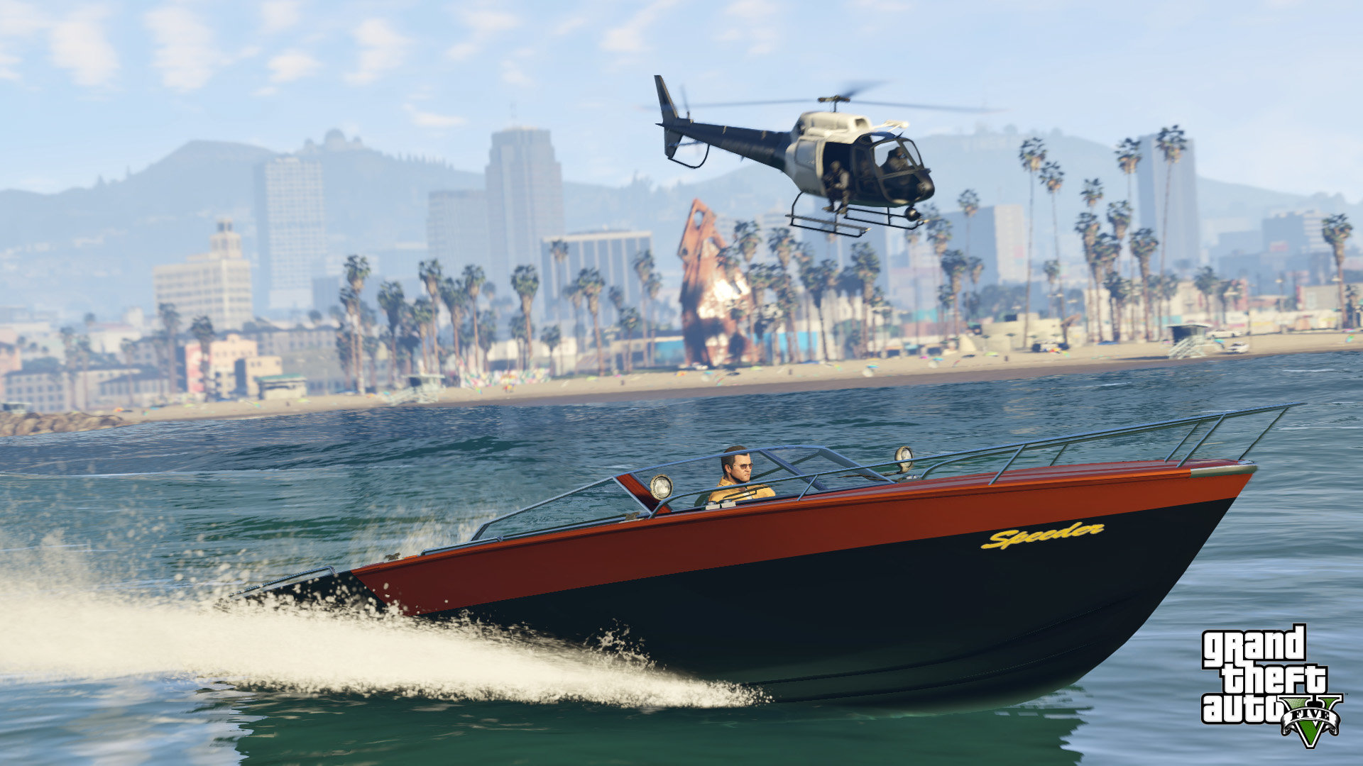 Free download Grand Theft Auto V (GTA 5) background ID:195125 full hd for PC