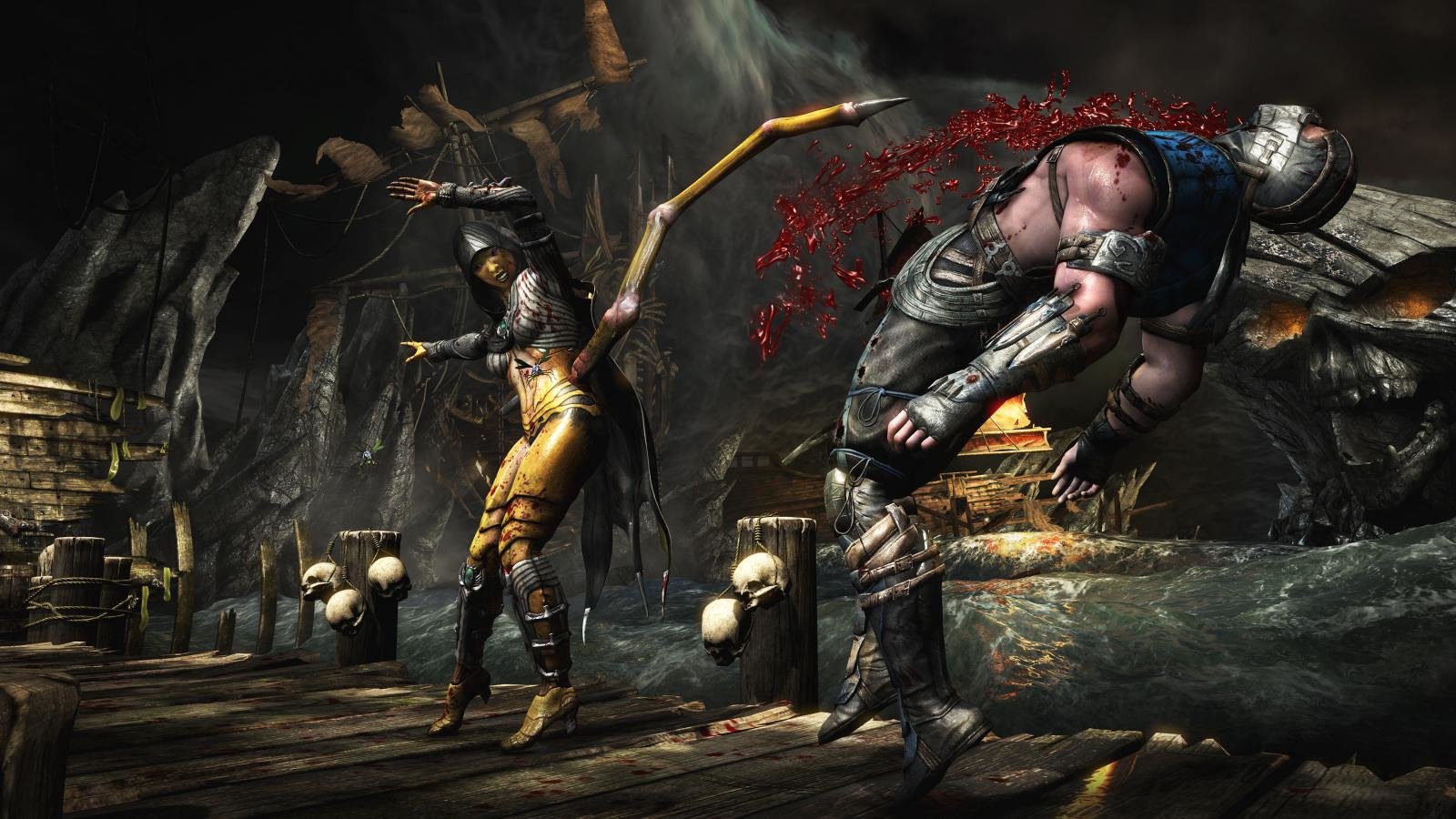 Download hd 1600x900 Mortal Kombat X desktop background ID:436695 for free