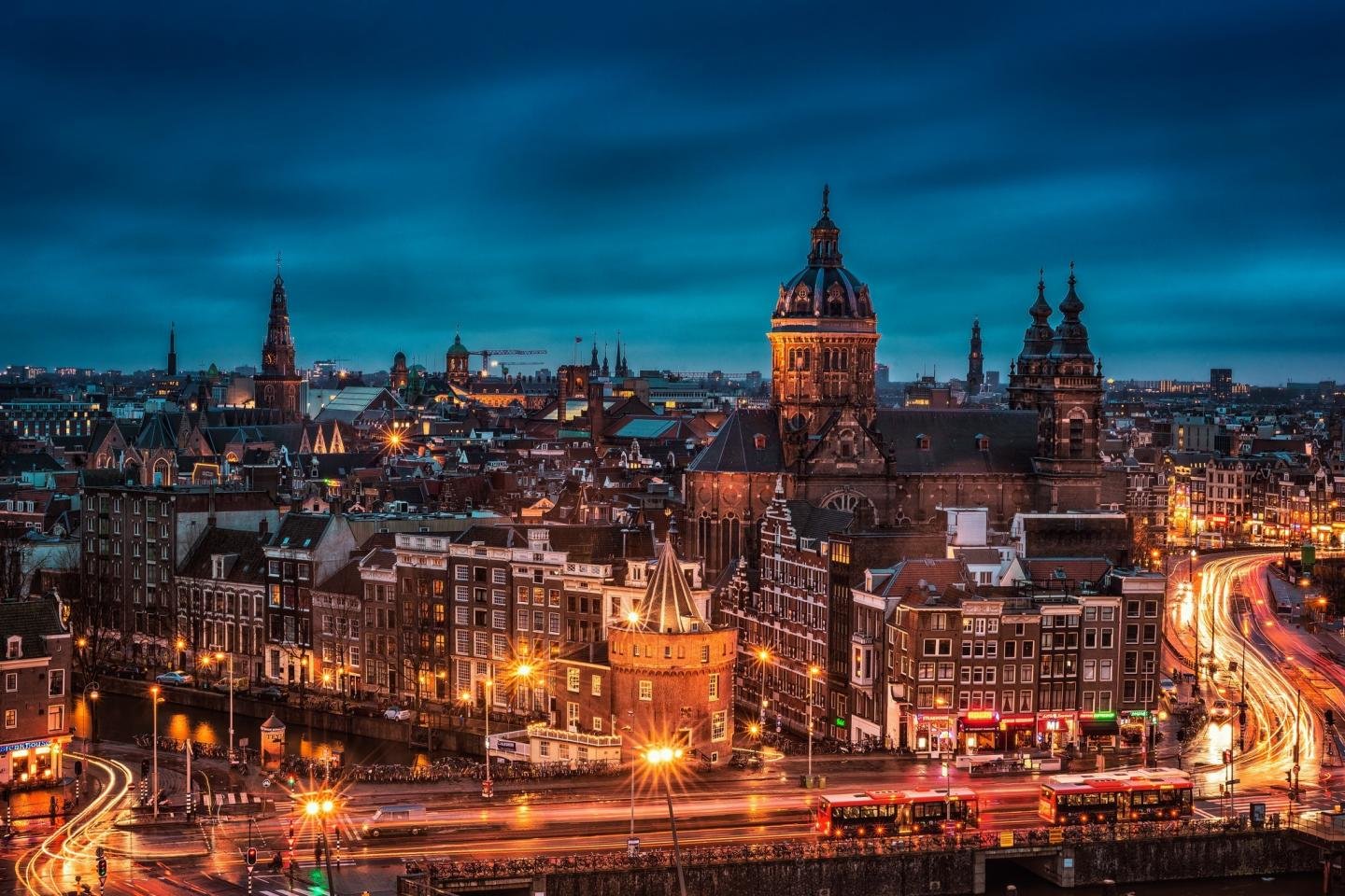 Free Amsterdam high quality background ID:490092 for hd 1440x960 computer