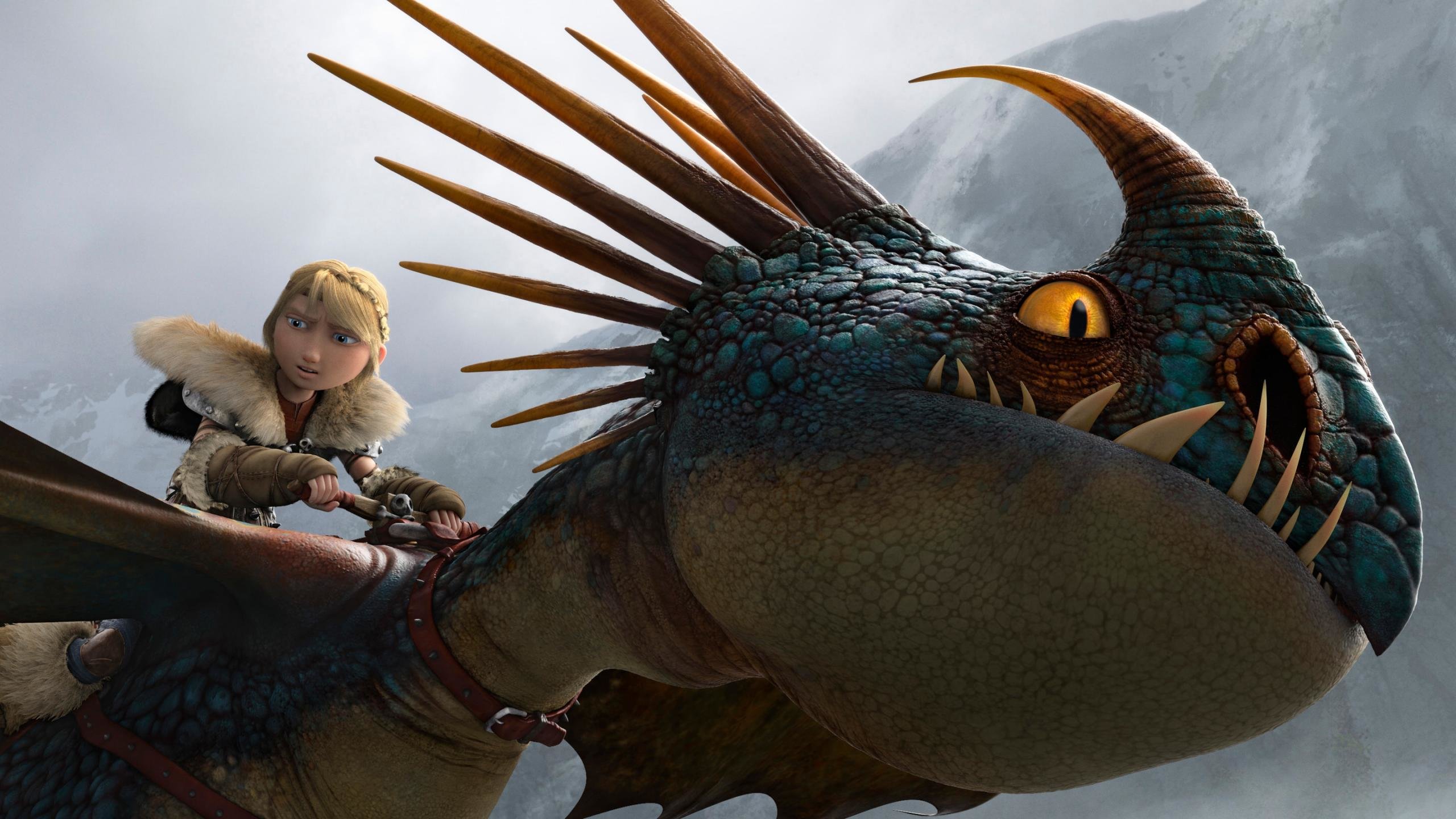 Download hd 2560x1440 How To Train Your Dragon 2 PC background ID:90222 for free