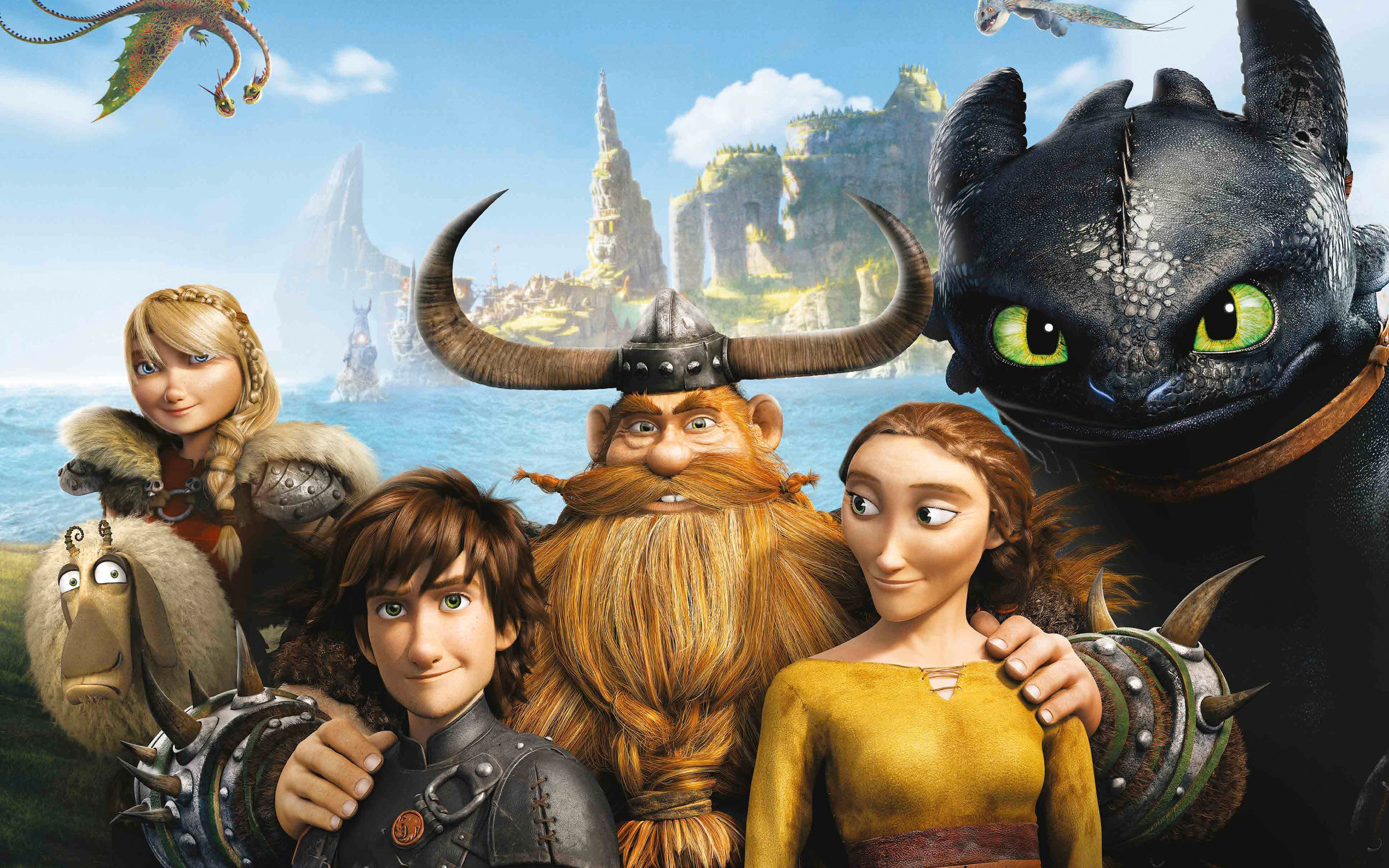 Free download How To Train Your Dragon 2 background ID:90210 hd 2880x1800 for desktop