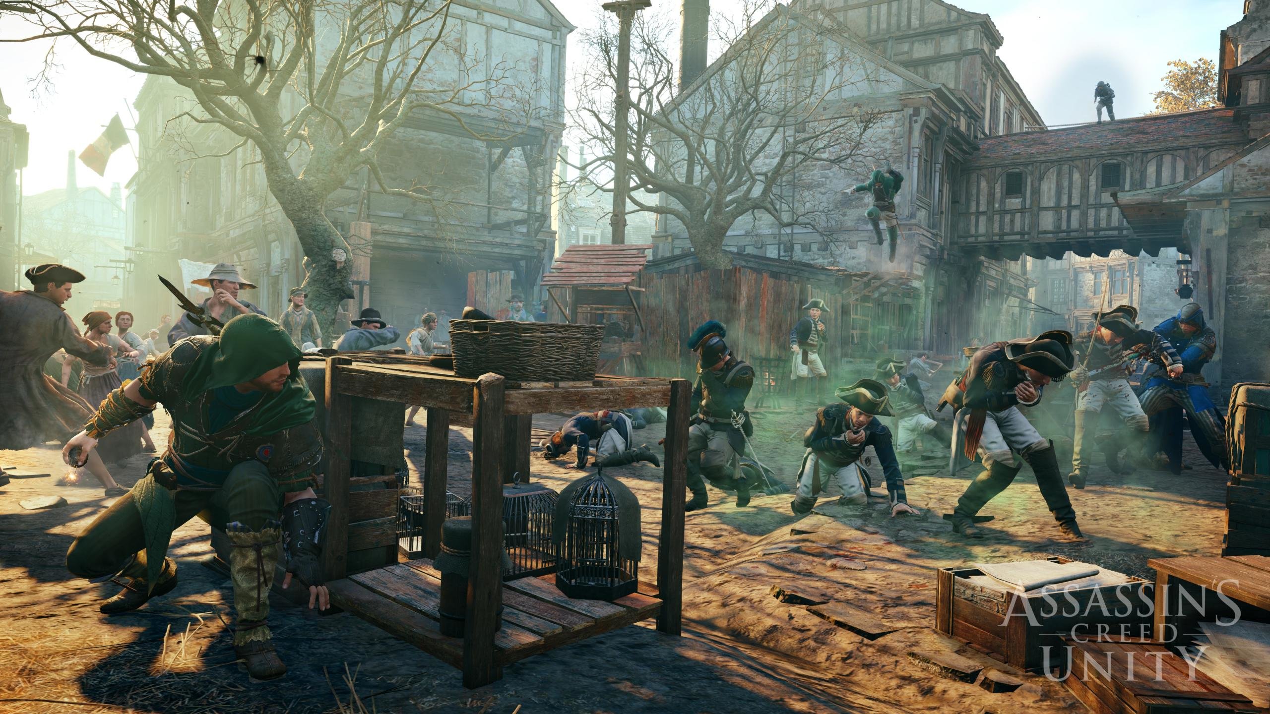 Download hd 2560x1440 Assassin's Creed: Unity PC wallpaper ID:229550 for free