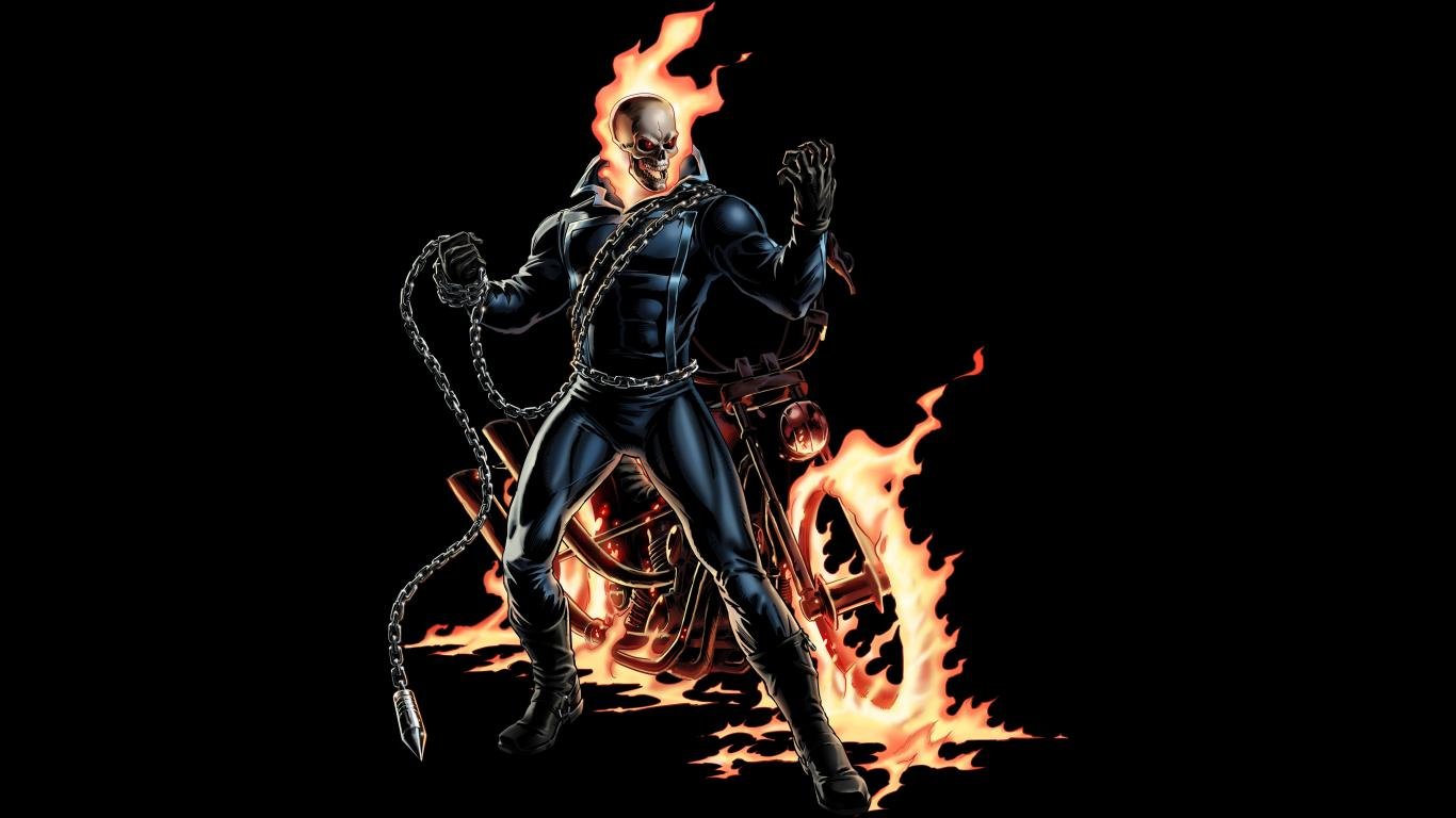 Download laptop Ghost Rider desktop background ID:29427 for free