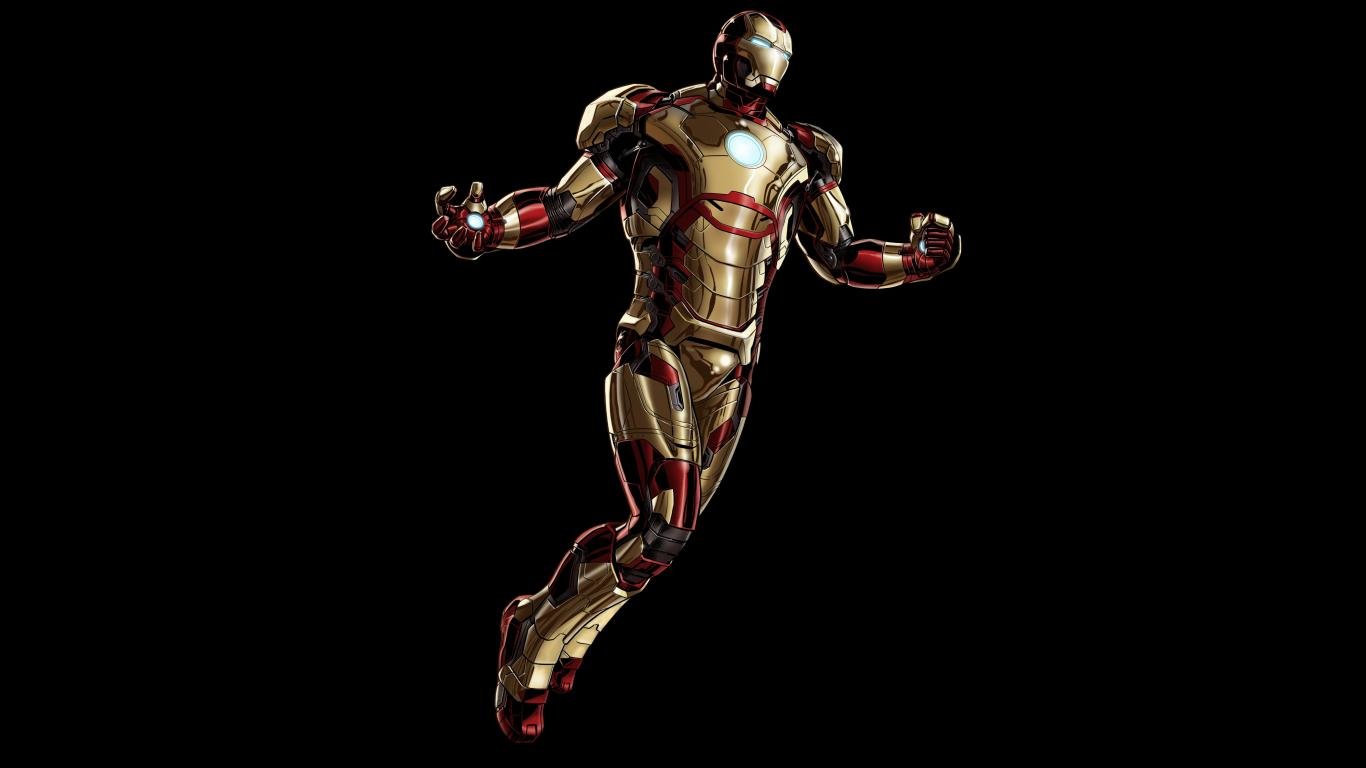 Awesome Iron Man comics free wallpaper ID:322722 for 1366x768 laptop computer
