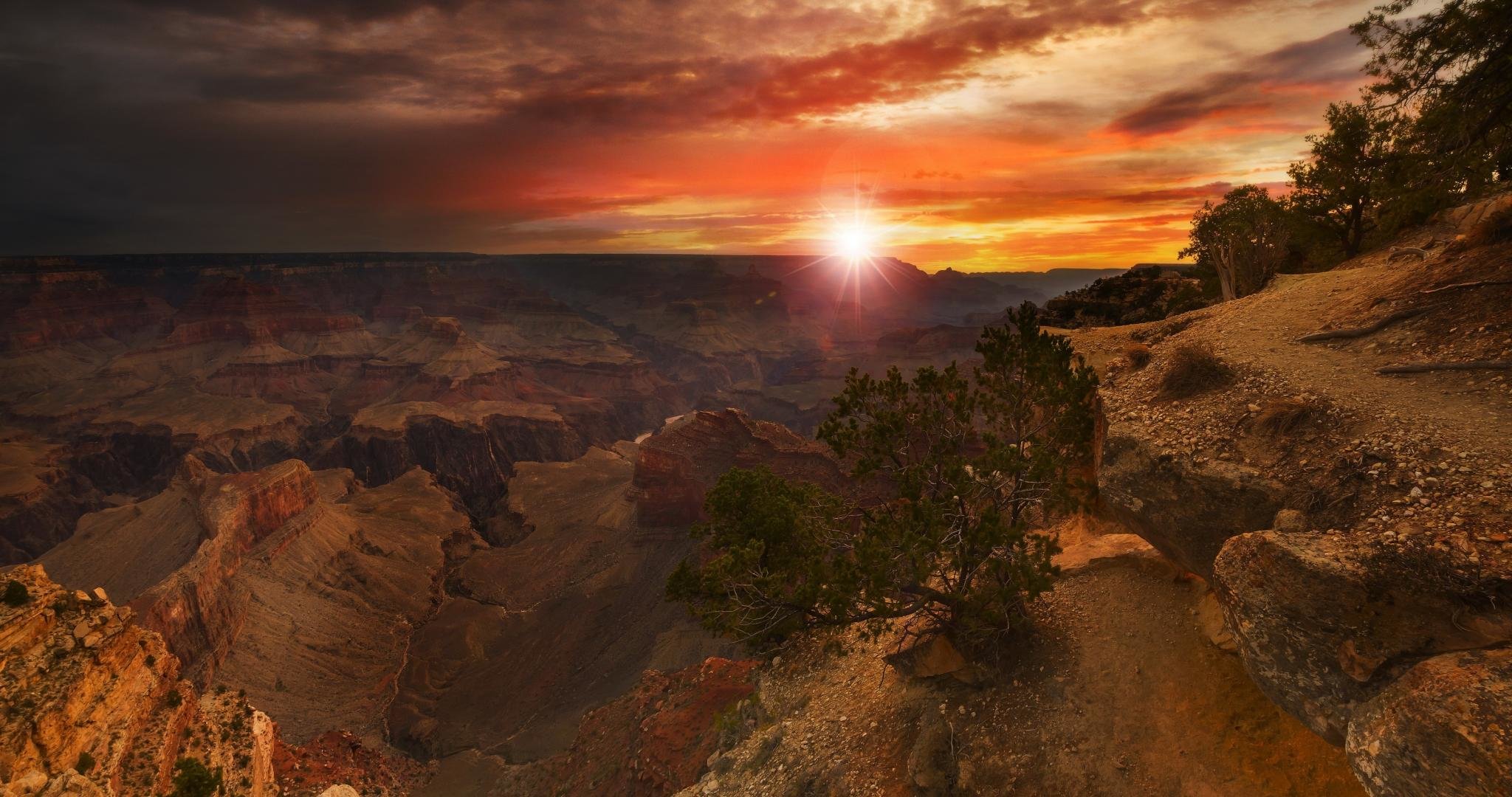 Free Grand Canyon high quality background ID:45004 for hd 2048x1080 desktop