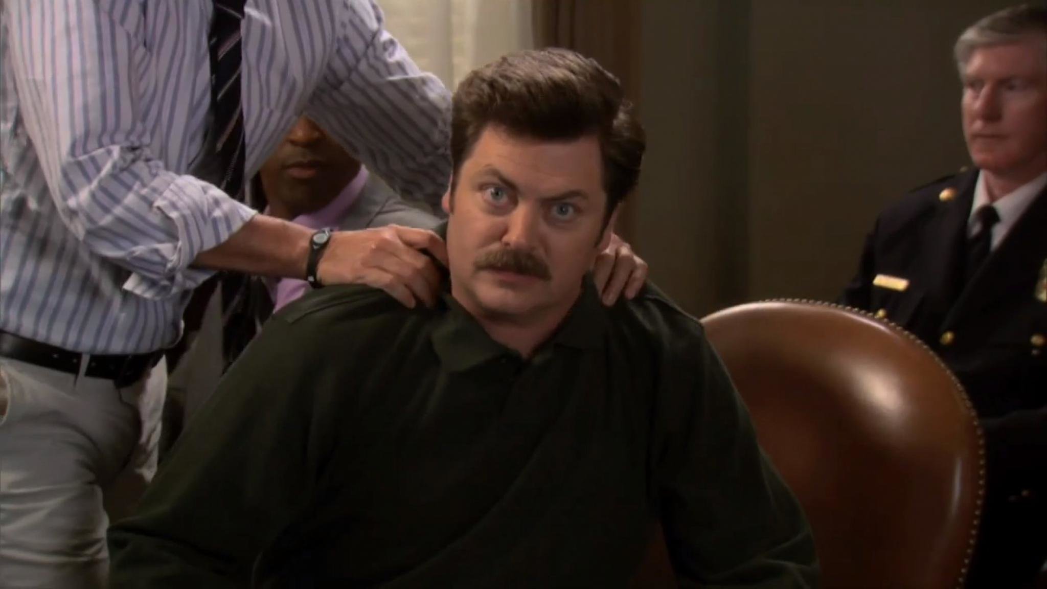 Awesome Ron Swanson free background ID:351253 for hd 2048x1152 computer