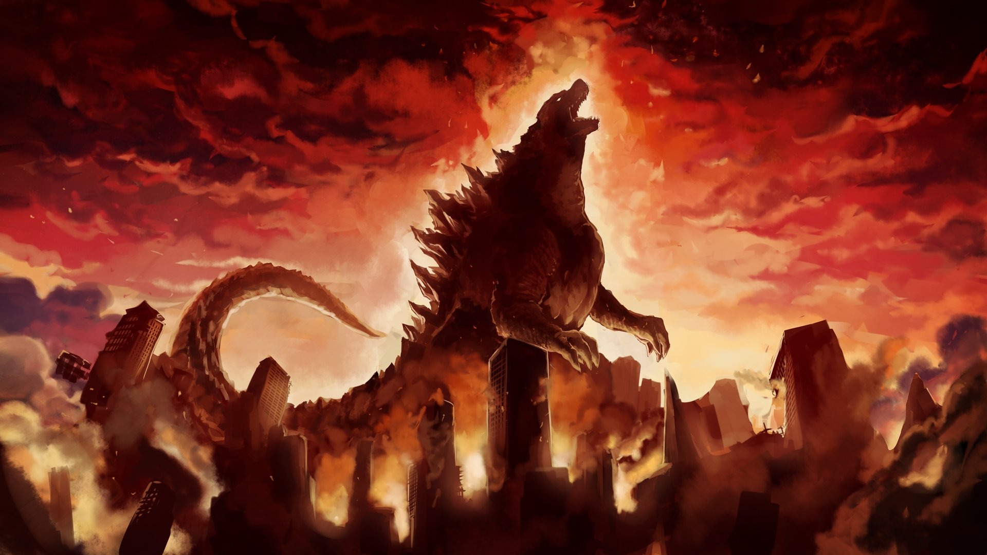 Free Godzilla (2014) high quality background ID:315630 for full hd computer