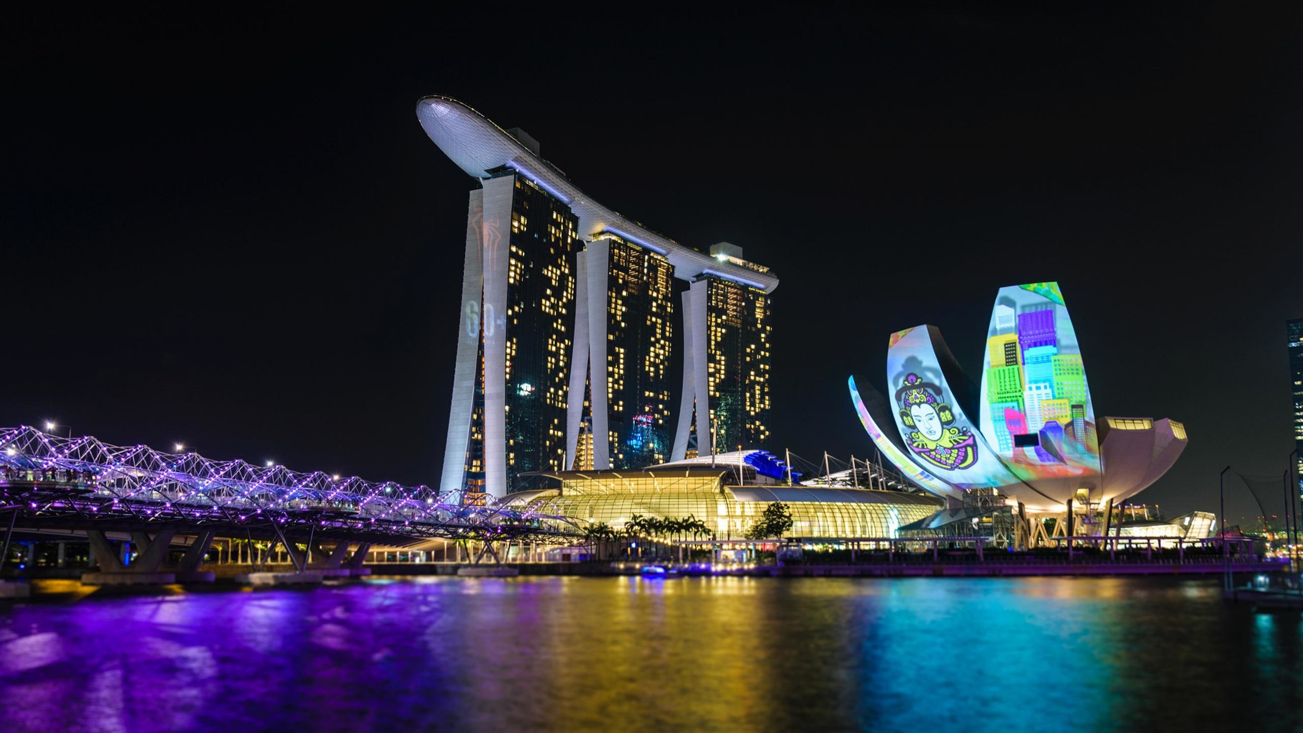 Free Marina Bay Sands high quality background ID:482772 for hd 2560x1440 computer