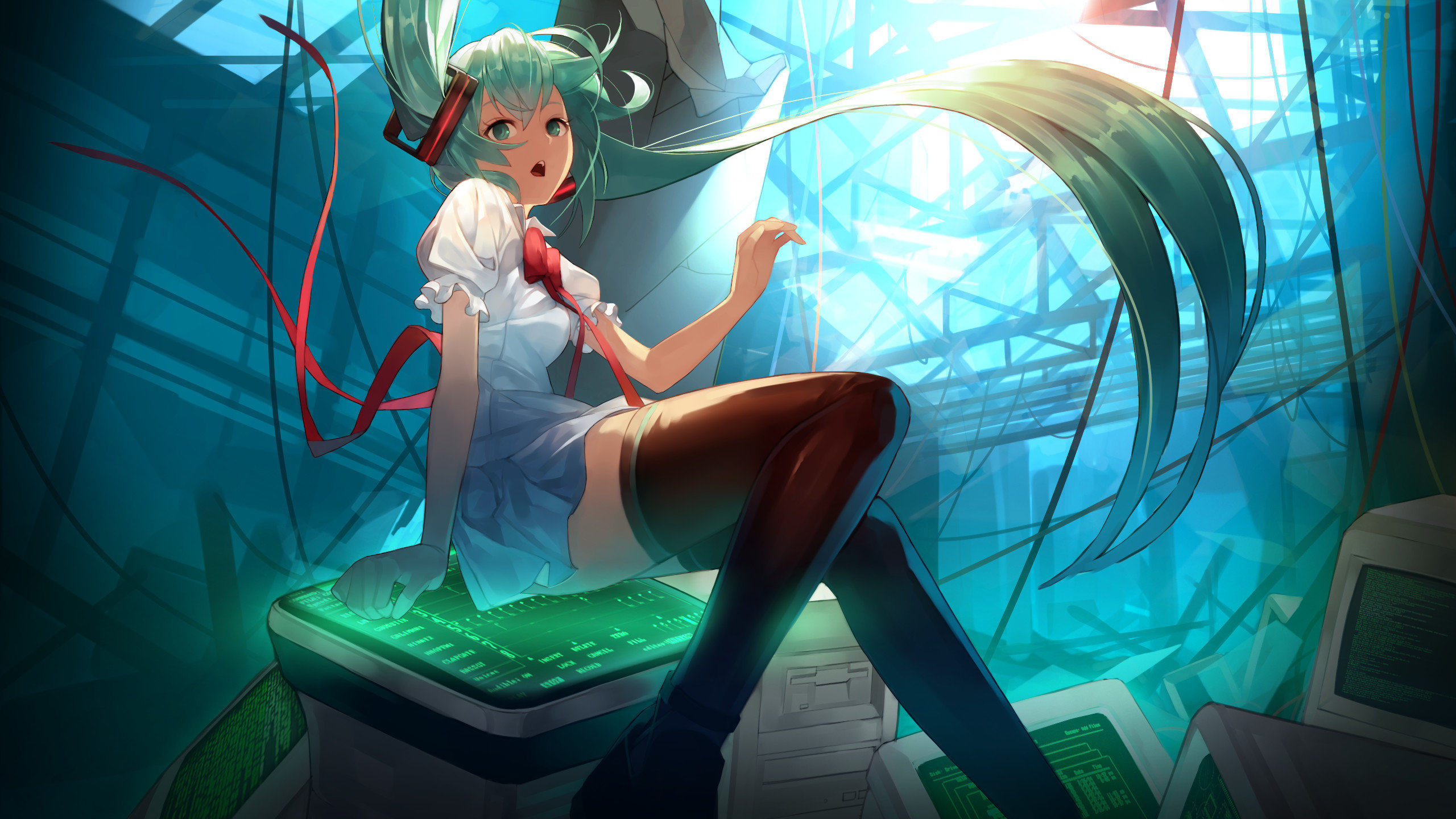 Awesome Hatsune Miku free background ID:1726 for hd 2560x1440 desktop