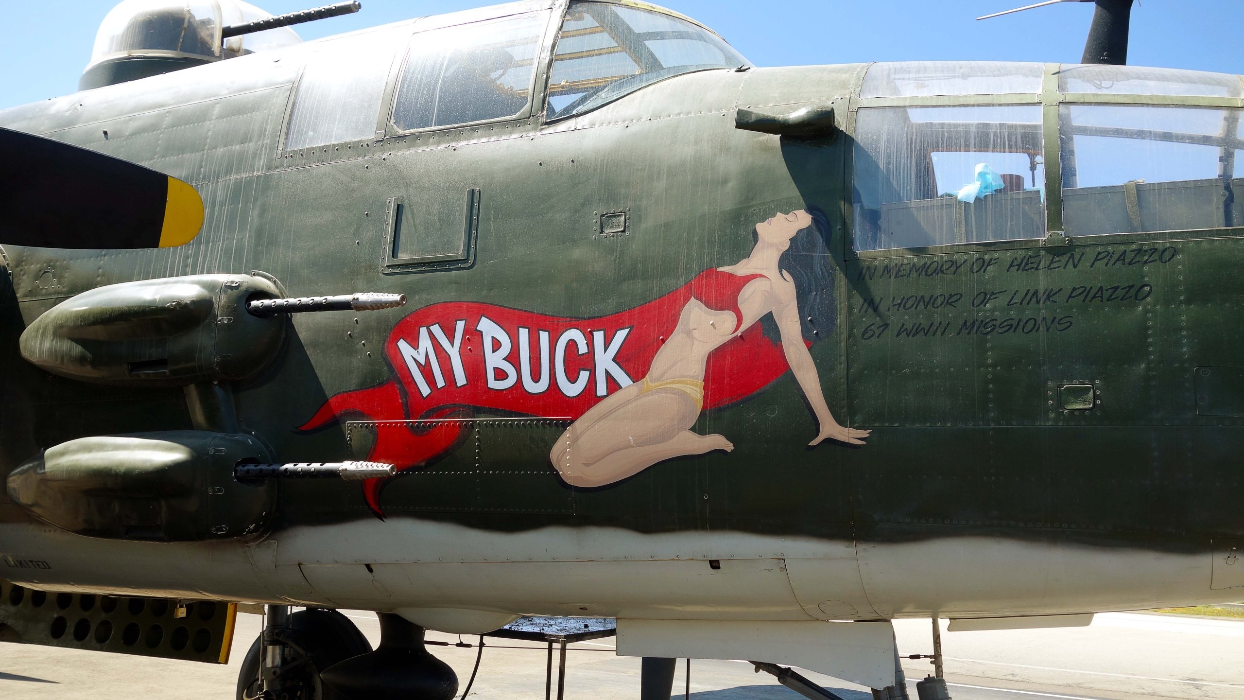 Download hd 2560x1440 Aircraft Nose Art desktop background ID:62229 for free