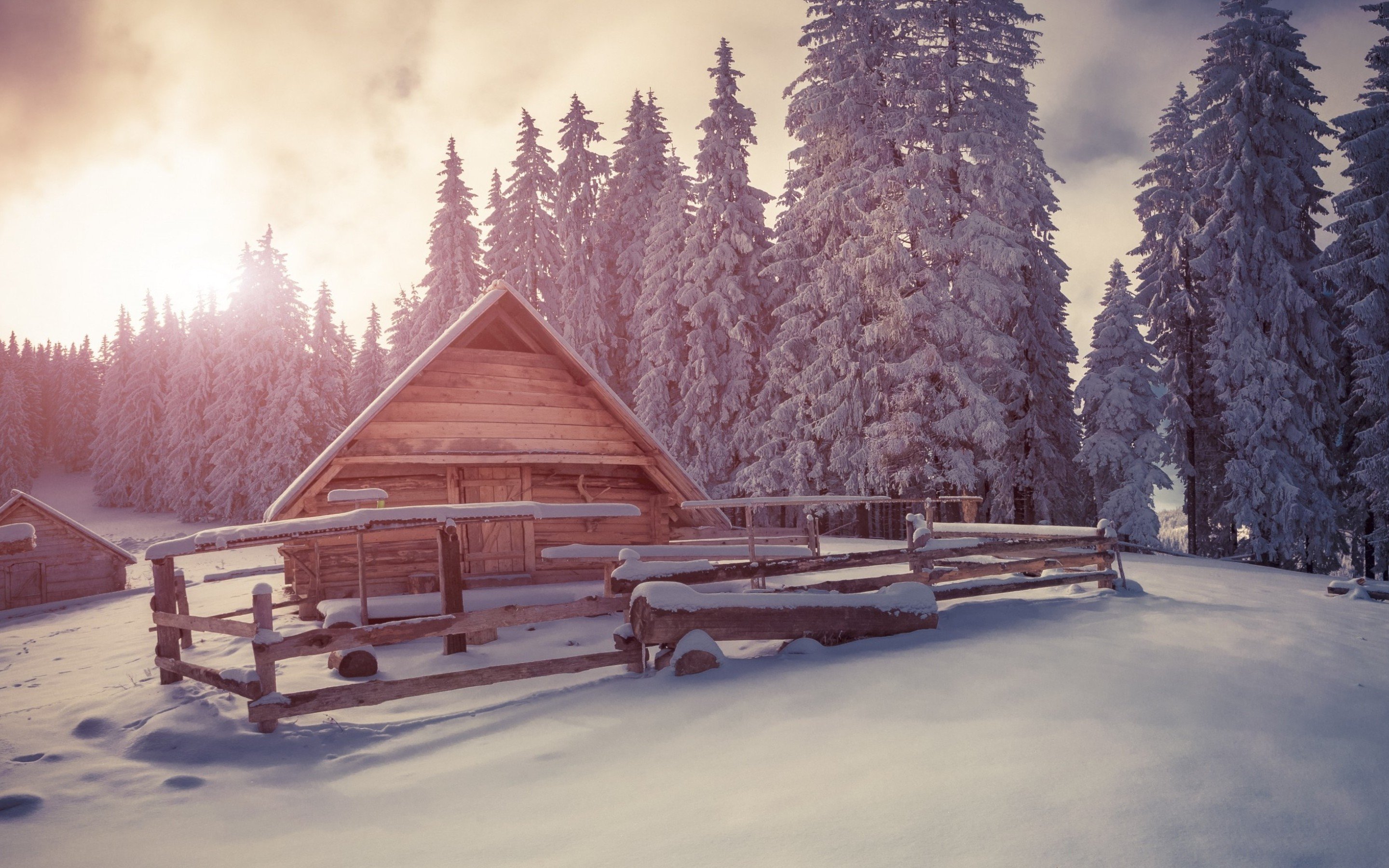 High resolution Cabin hd 2880x1800 background ID:485908 for PC